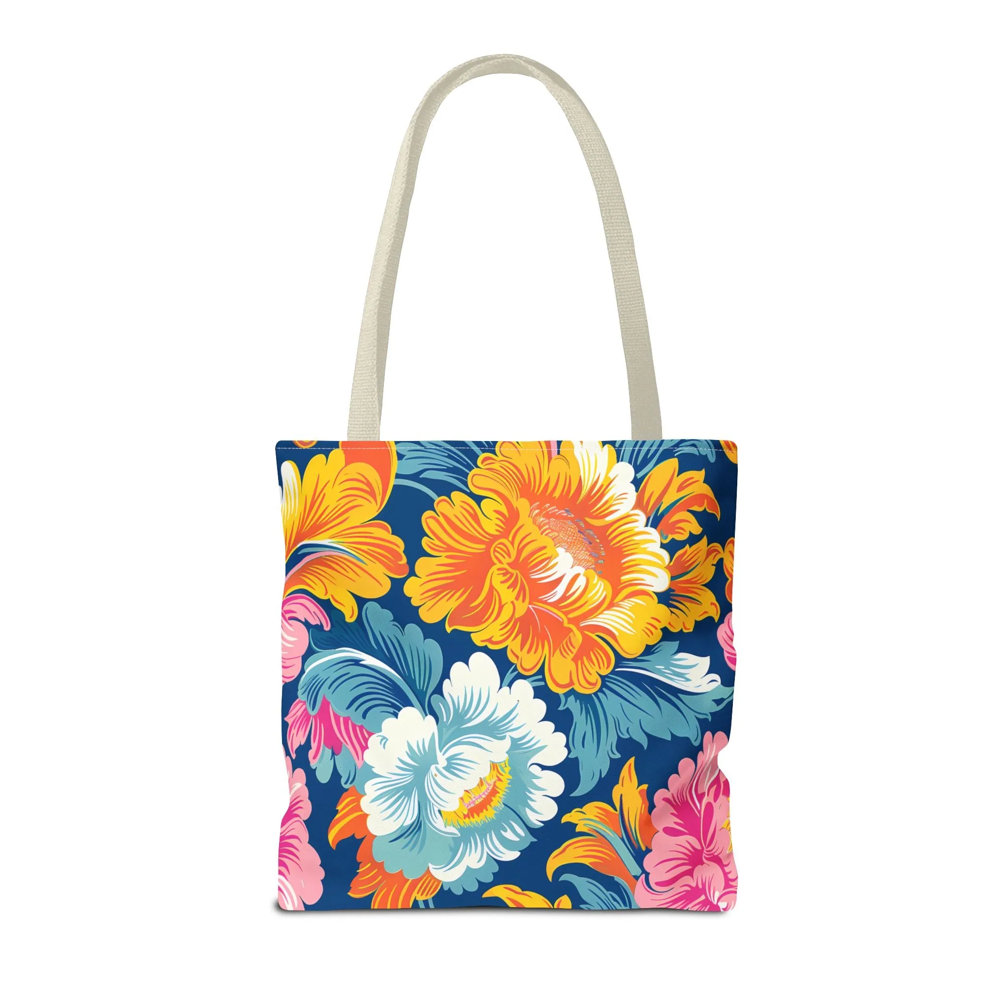 Chintz Charm Tote Bag - Carry Timeless Elegance with You! Available in 3 sizes.