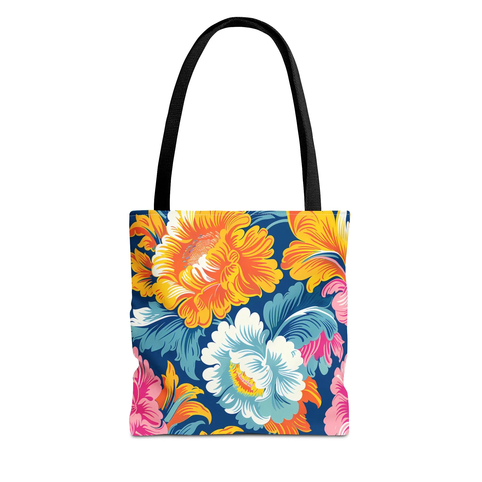 Chintz Charm Tote Bag - Carry Timeless Elegance with You! Available in 3 sizes.
