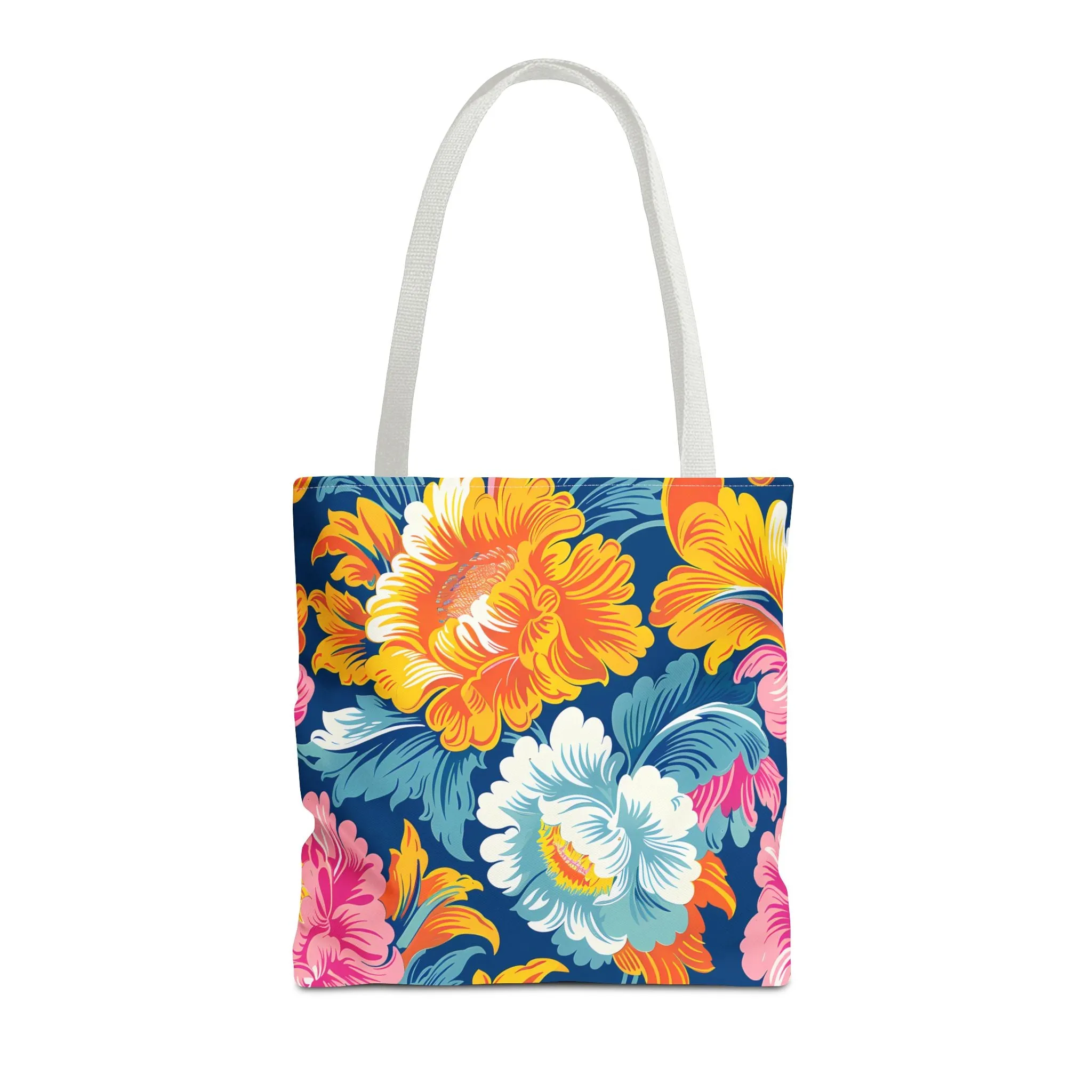 Chintz Charm Tote Bag - Carry Timeless Elegance with You! Available in 3 sizes.