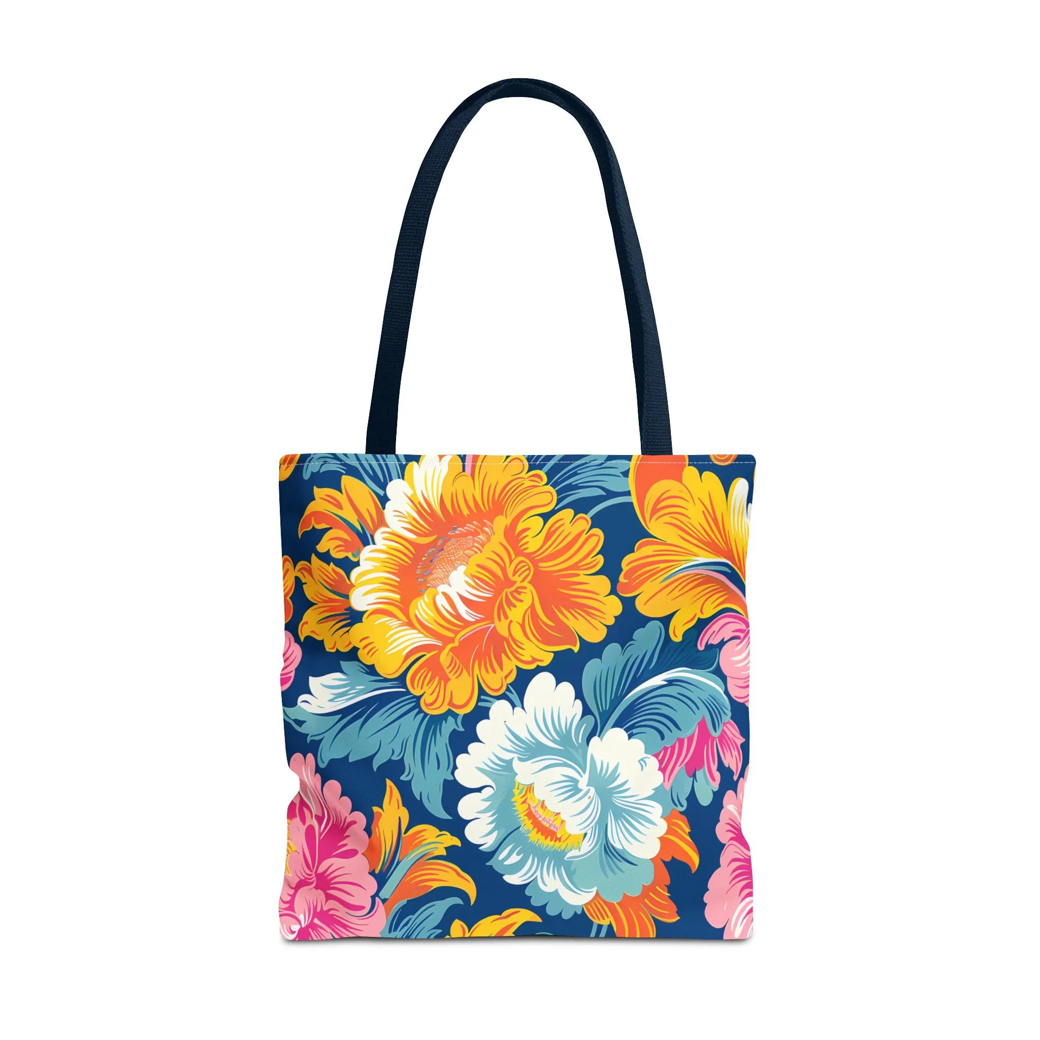 Chintz Charm Tote Bag - Carry Timeless Elegance with You! Available in 3 sizes.