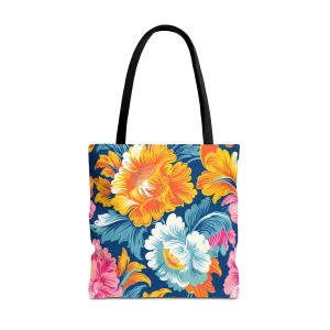 Chintz Charm Tote Bag - Carry Timeless Elegance with You! Available in 3 sizes.