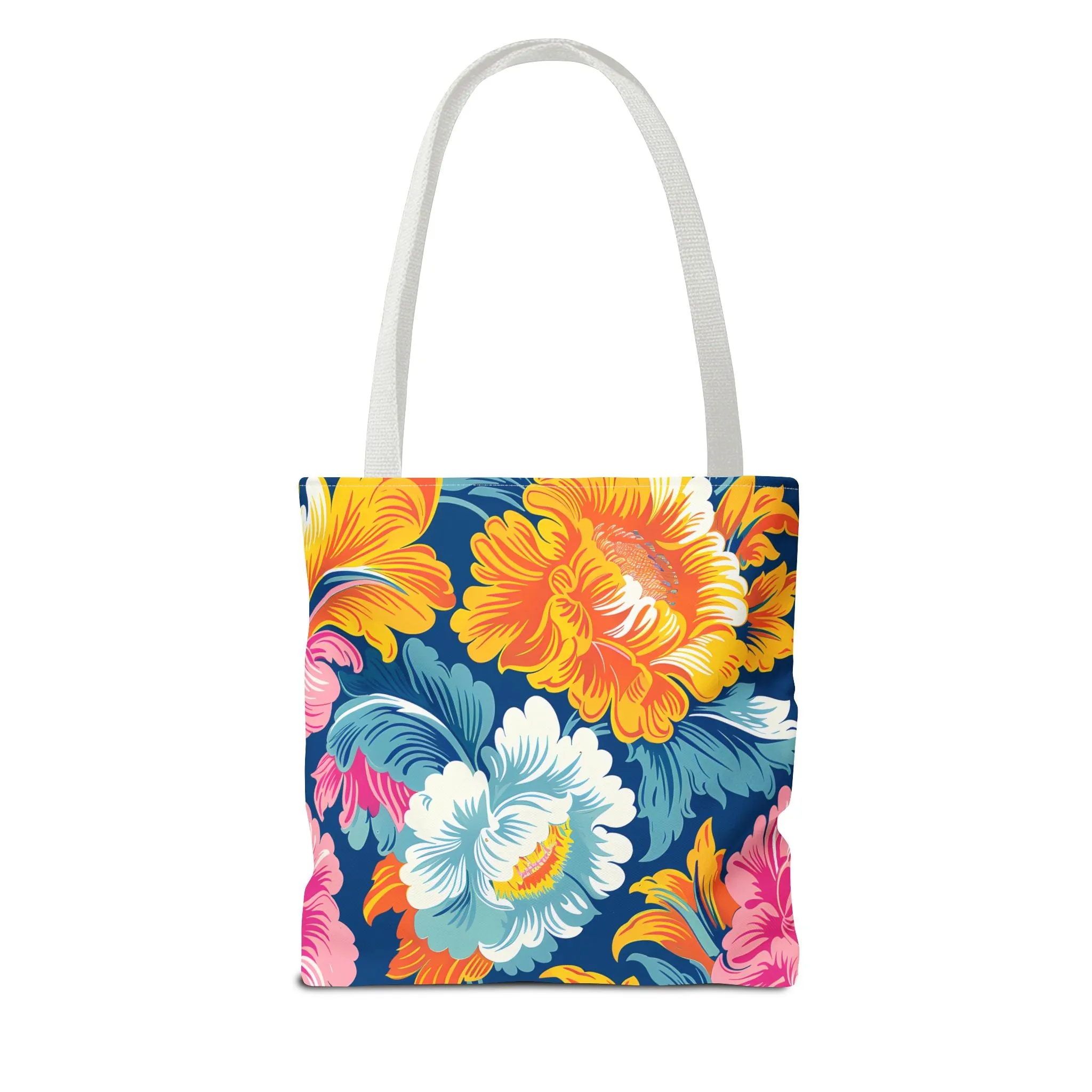 Chintz Charm Tote Bag - Carry Timeless Elegance with You! Available in 3 sizes.