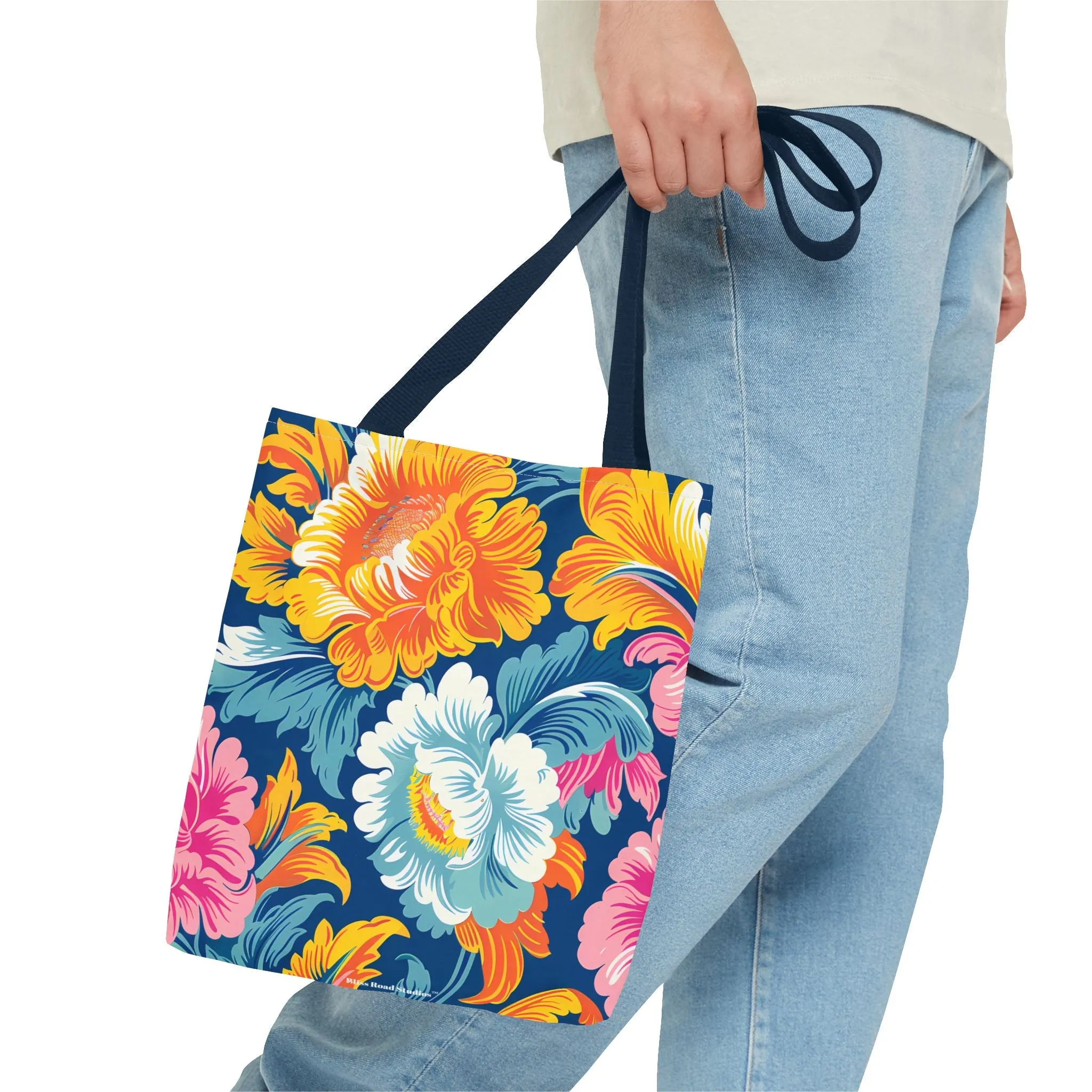 Chintz Charm Tote Bag - Carry Timeless Elegance with You! Available in 3 sizes.
