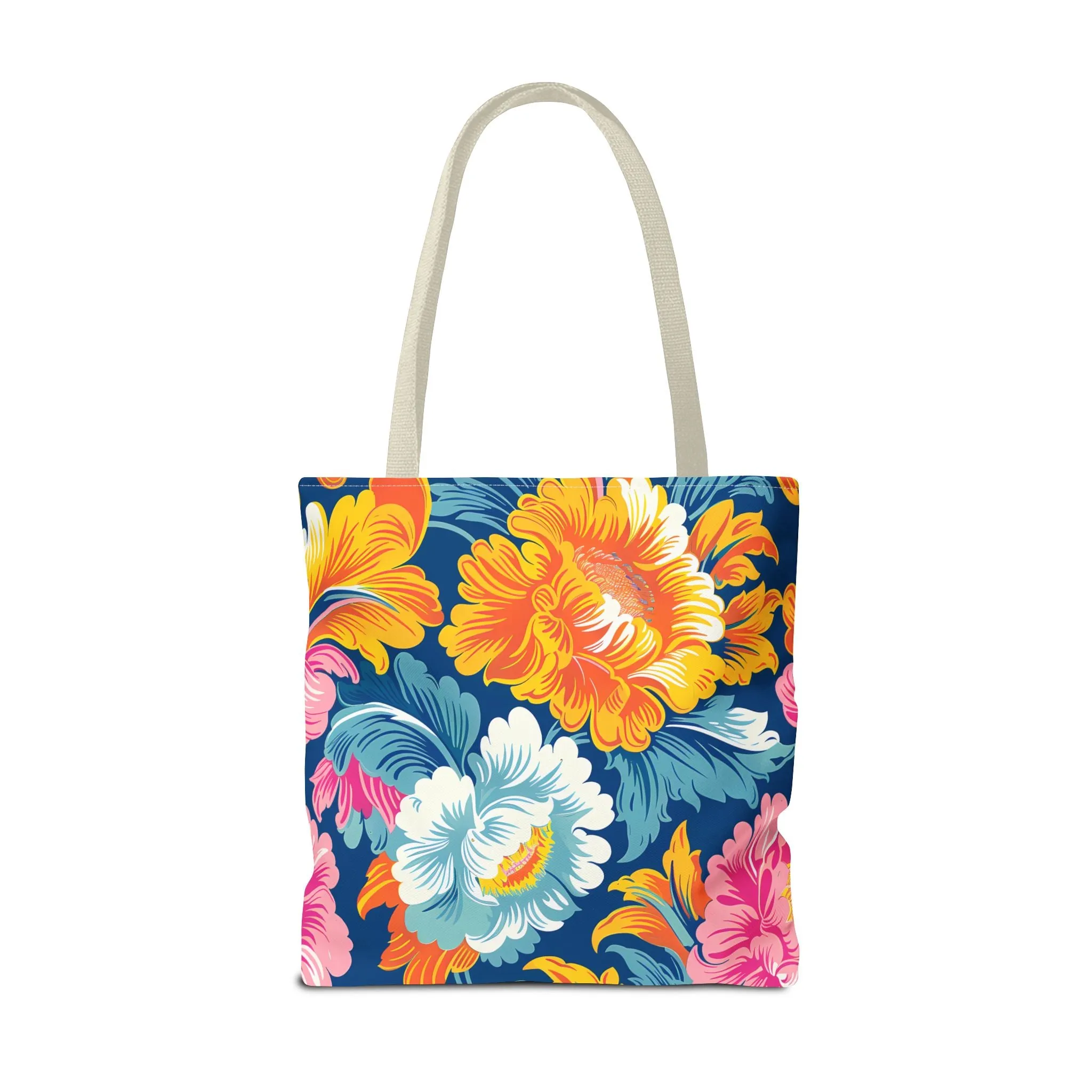 Chintz Charm Tote Bag - Carry Timeless Elegance with You! Available in 3 sizes.