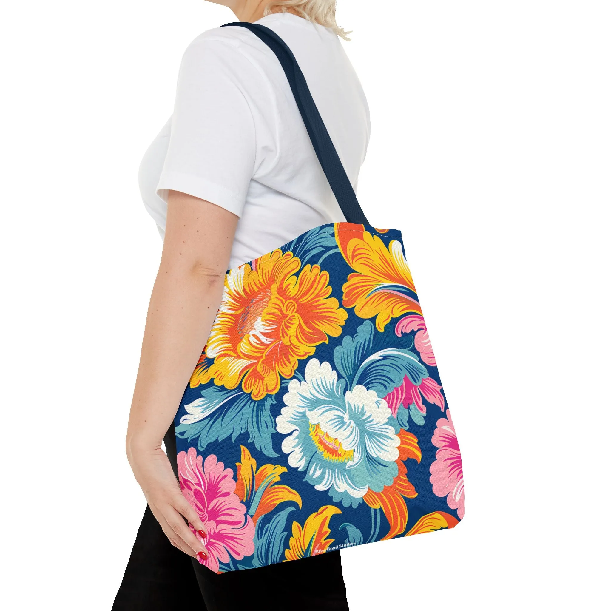 Chintz Charm Tote Bag - Carry Timeless Elegance with You! Available in 3 sizes.