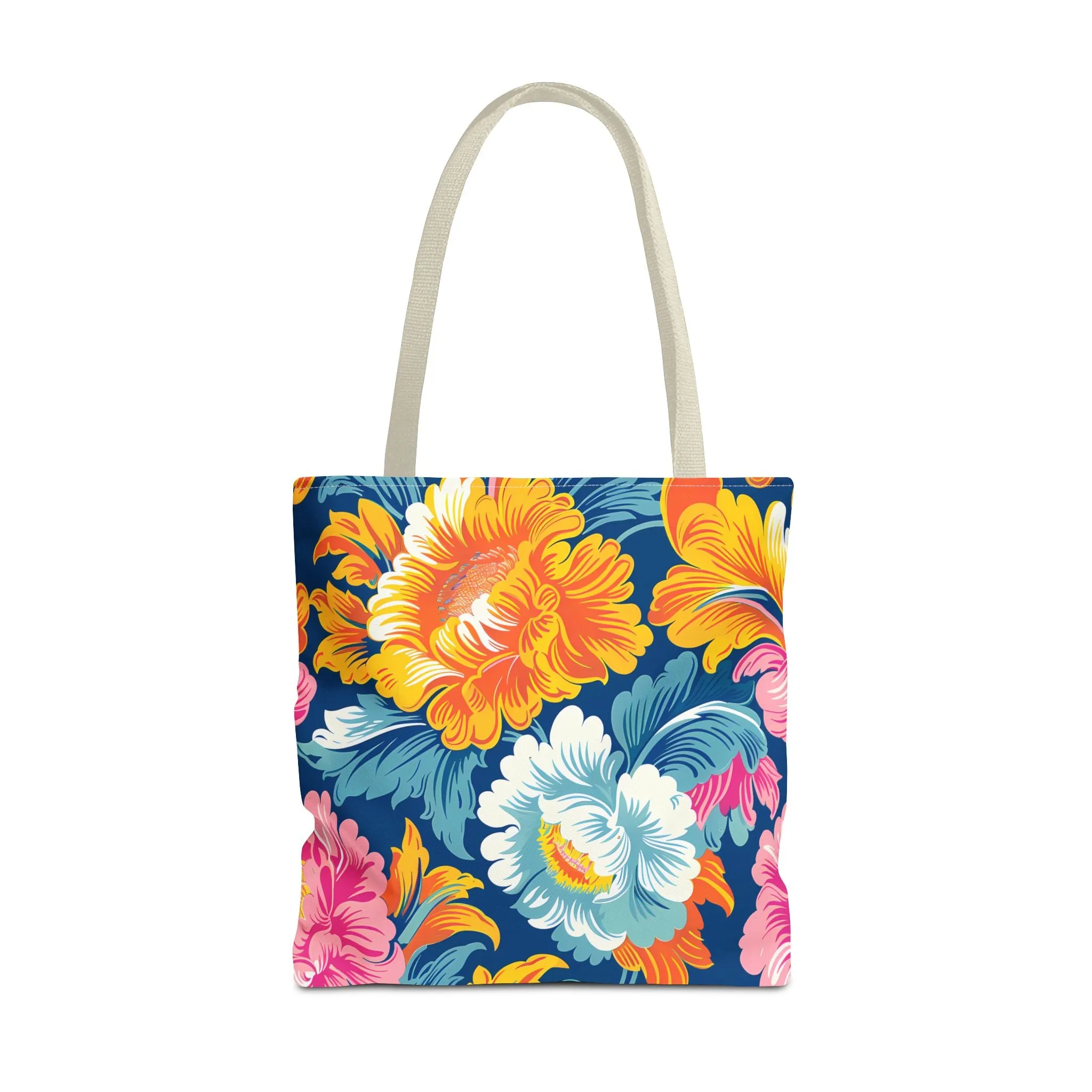 Chintz Charm Tote Bag - Carry Timeless Elegance with You! Available in 3 sizes.
