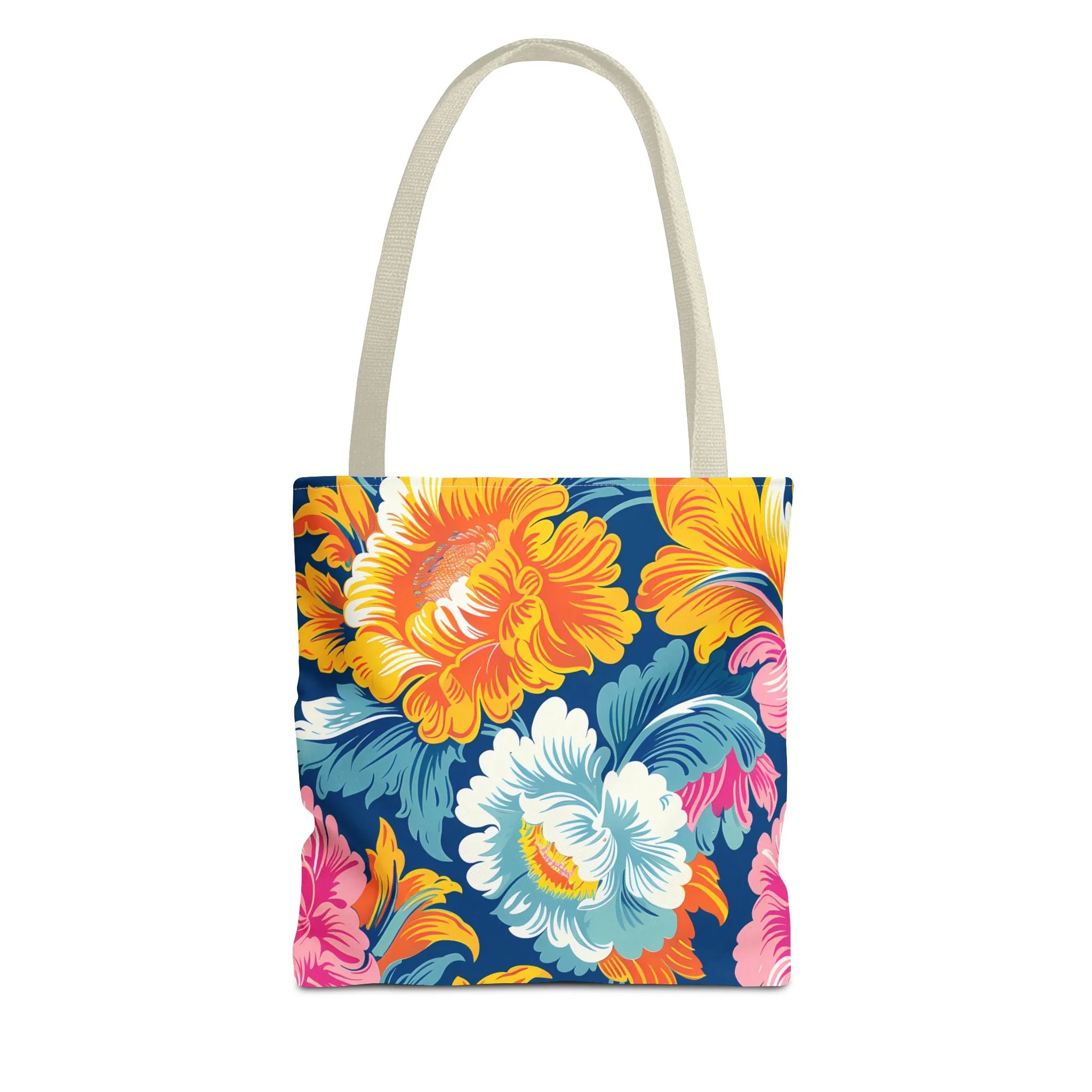 Chintz Charm Tote Bag - Carry Timeless Elegance with You! Available in 3 sizes.