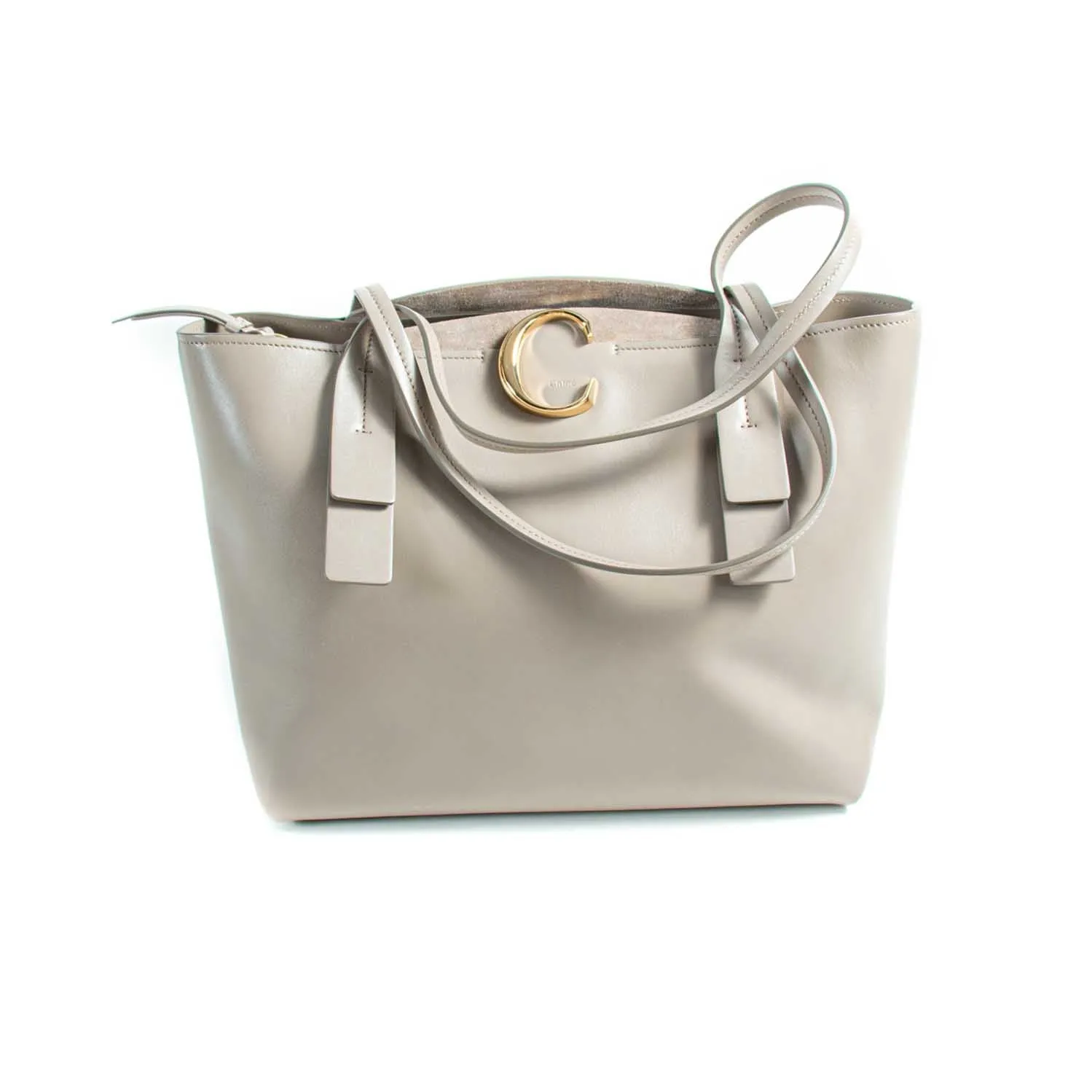 Chloé C Leather Tote Bag