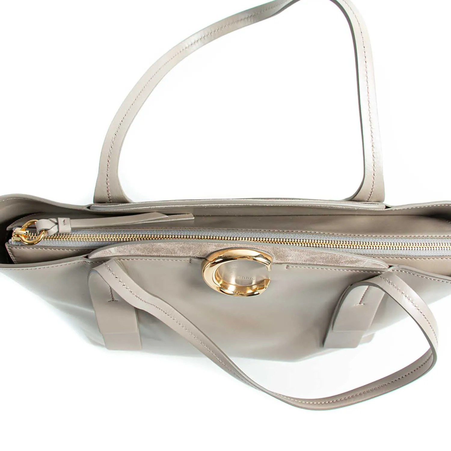 Chloé C Leather Tote Bag