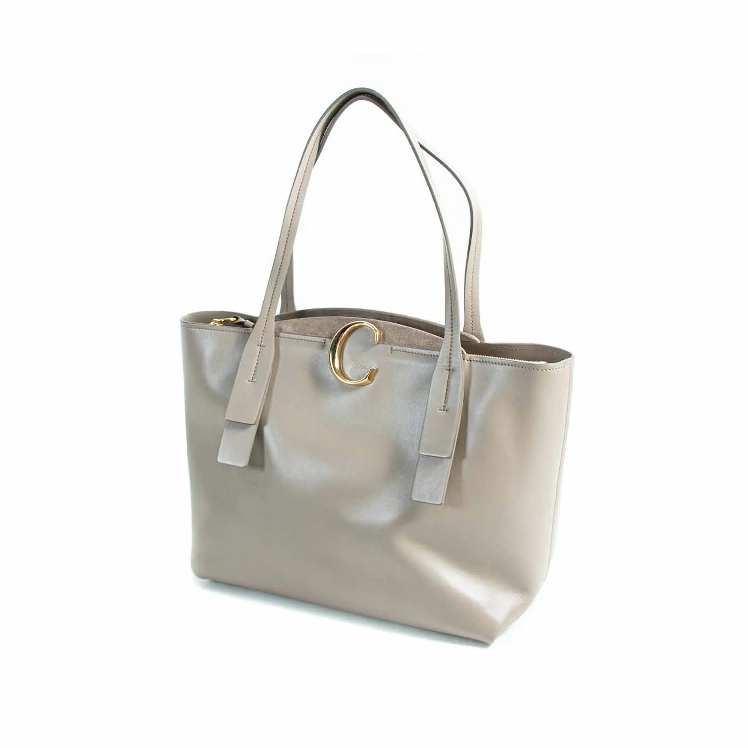 Chloé C Leather Tote Bag