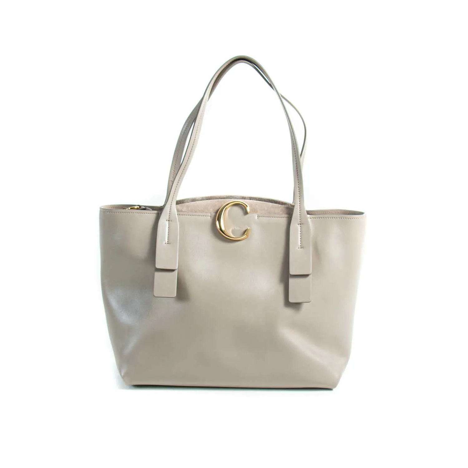 Chloé C Leather Tote Bag