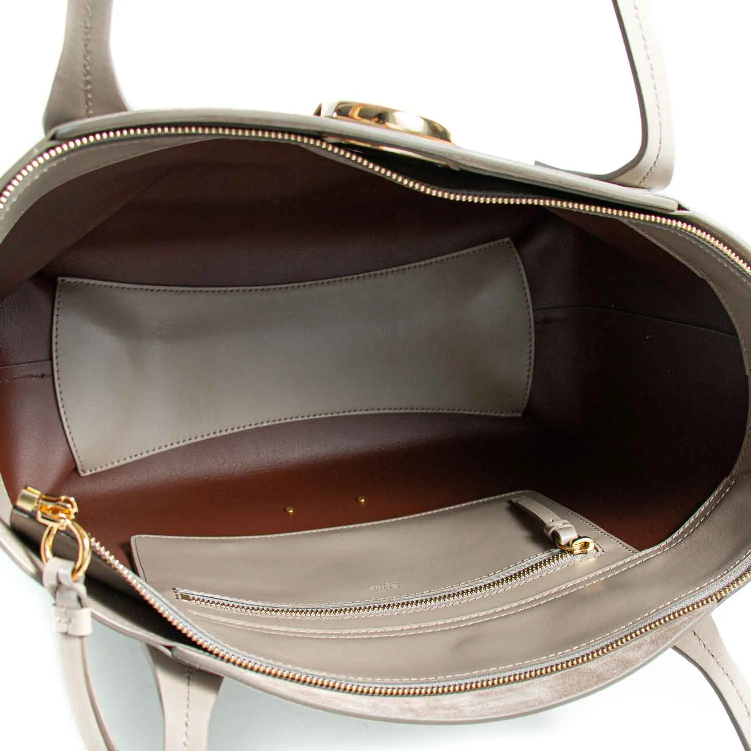 Chloé C Leather Tote Bag