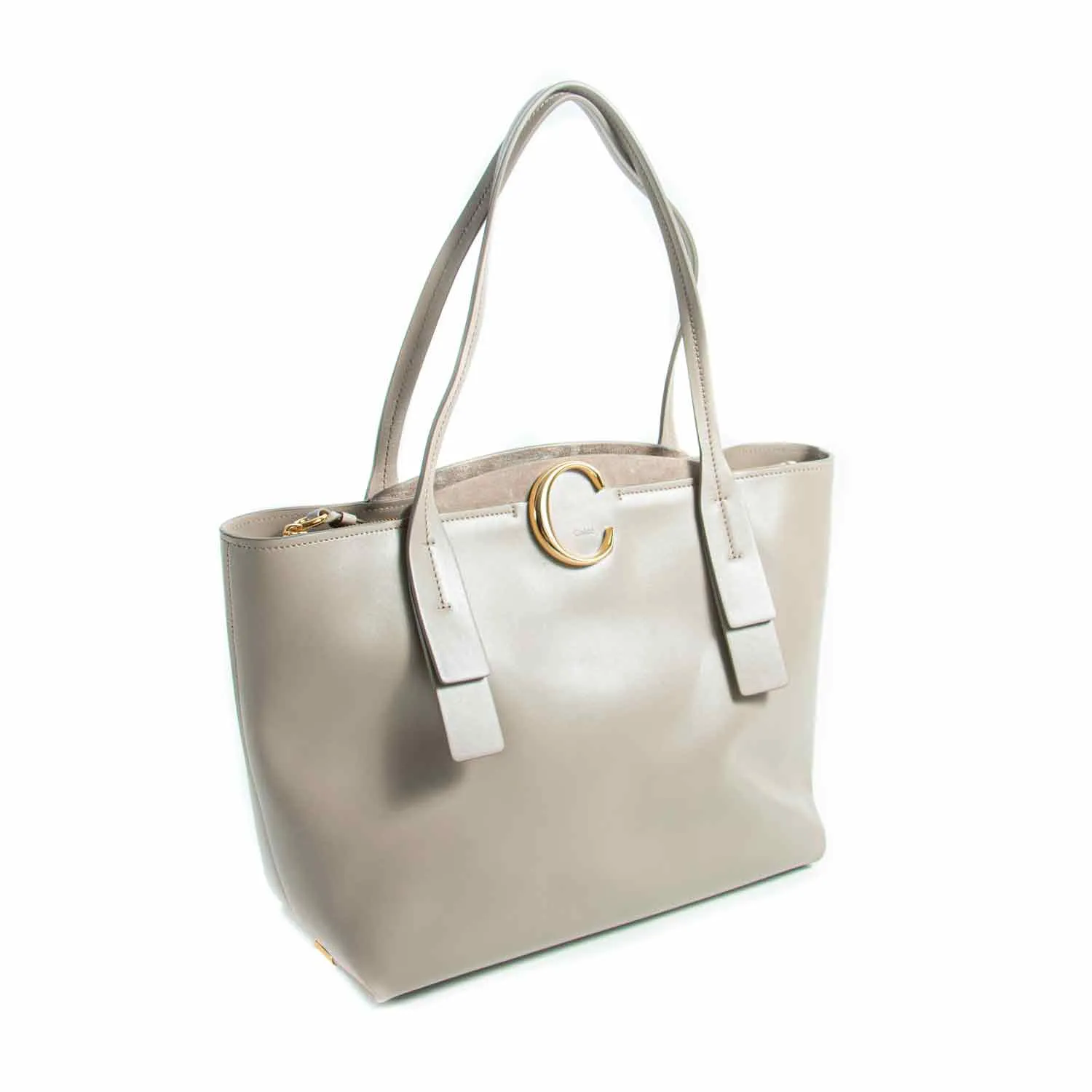 Chloé C Leather Tote Bag