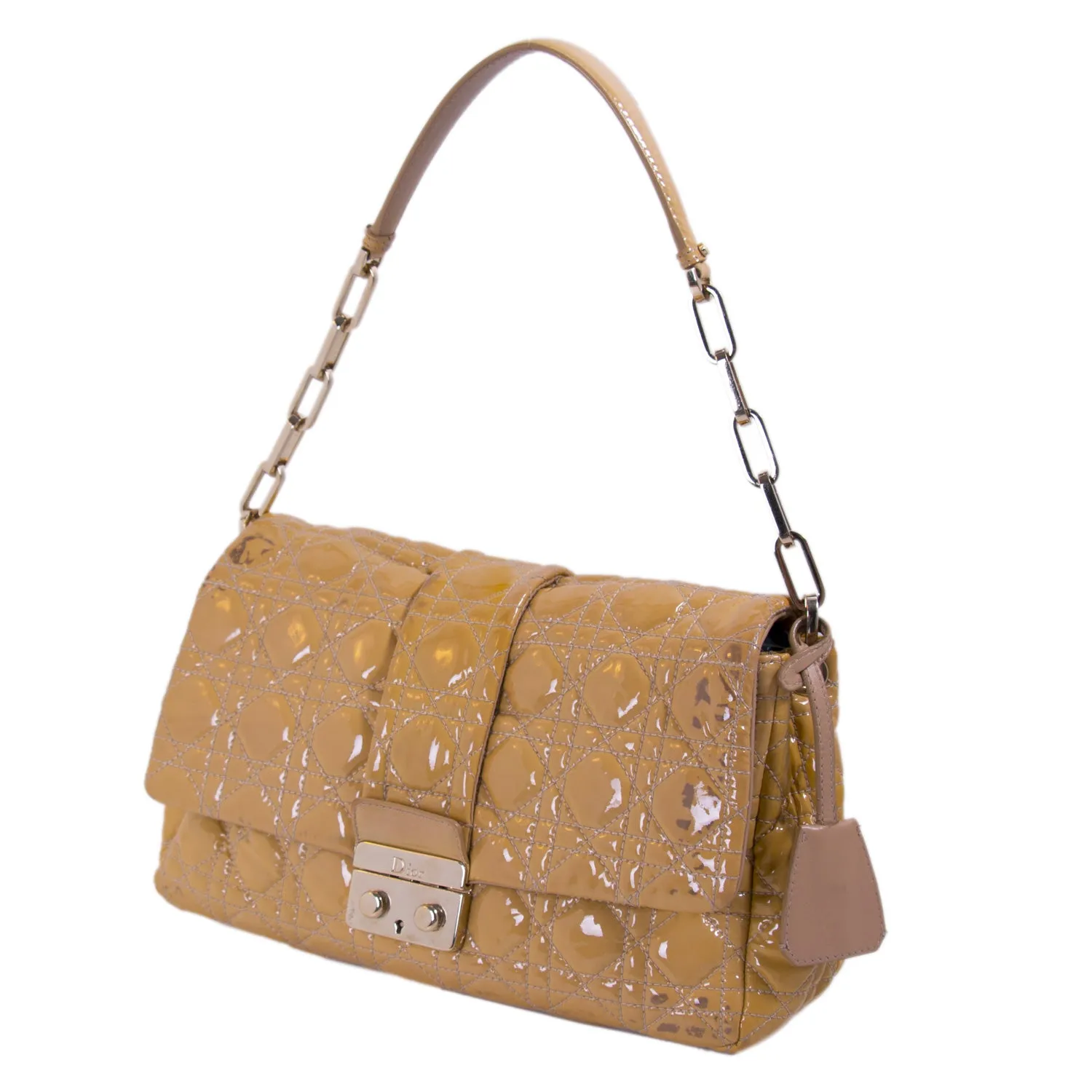 Christian Dior Cannage New Lock Flap Bag