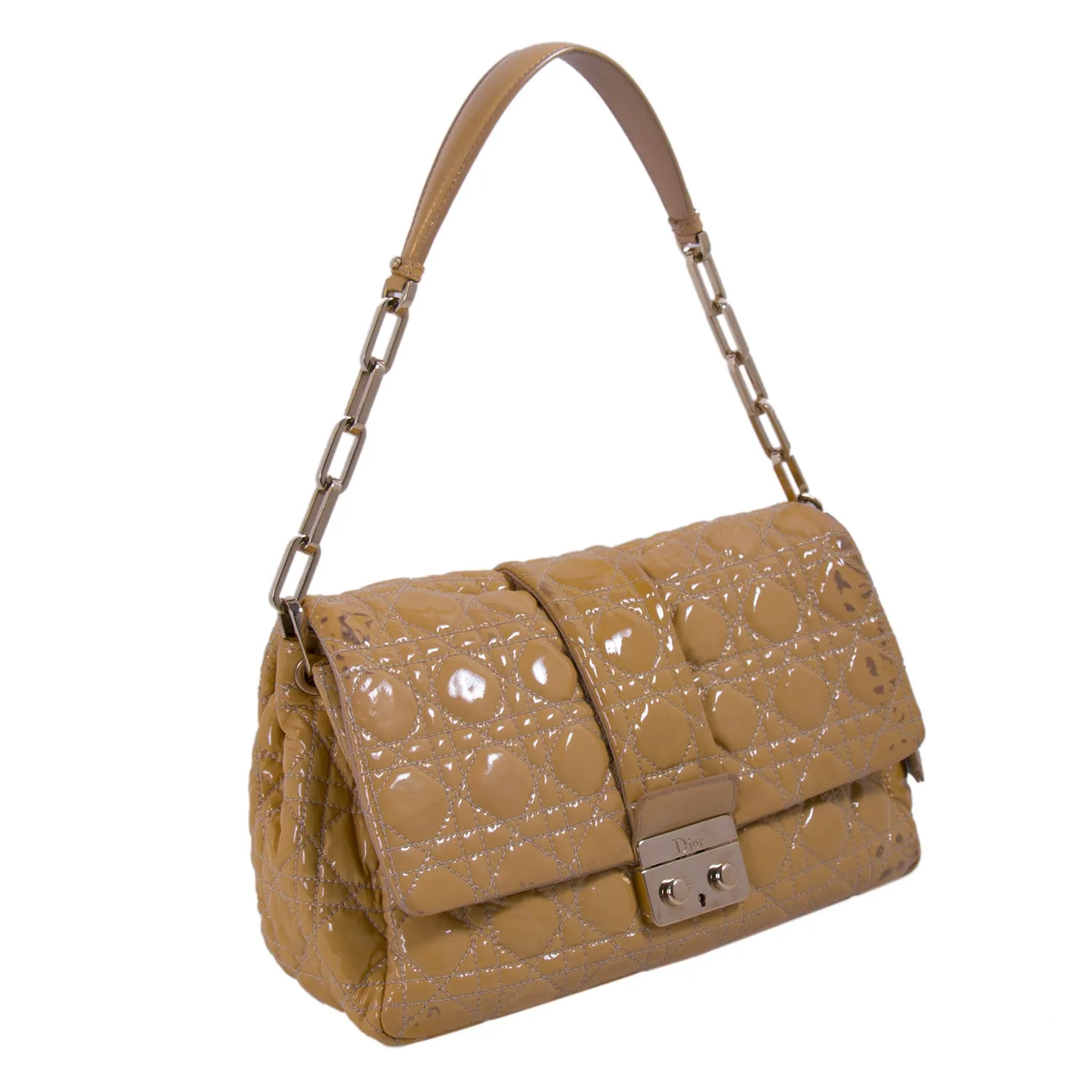 Christian Dior Cannage New Lock Flap Bag