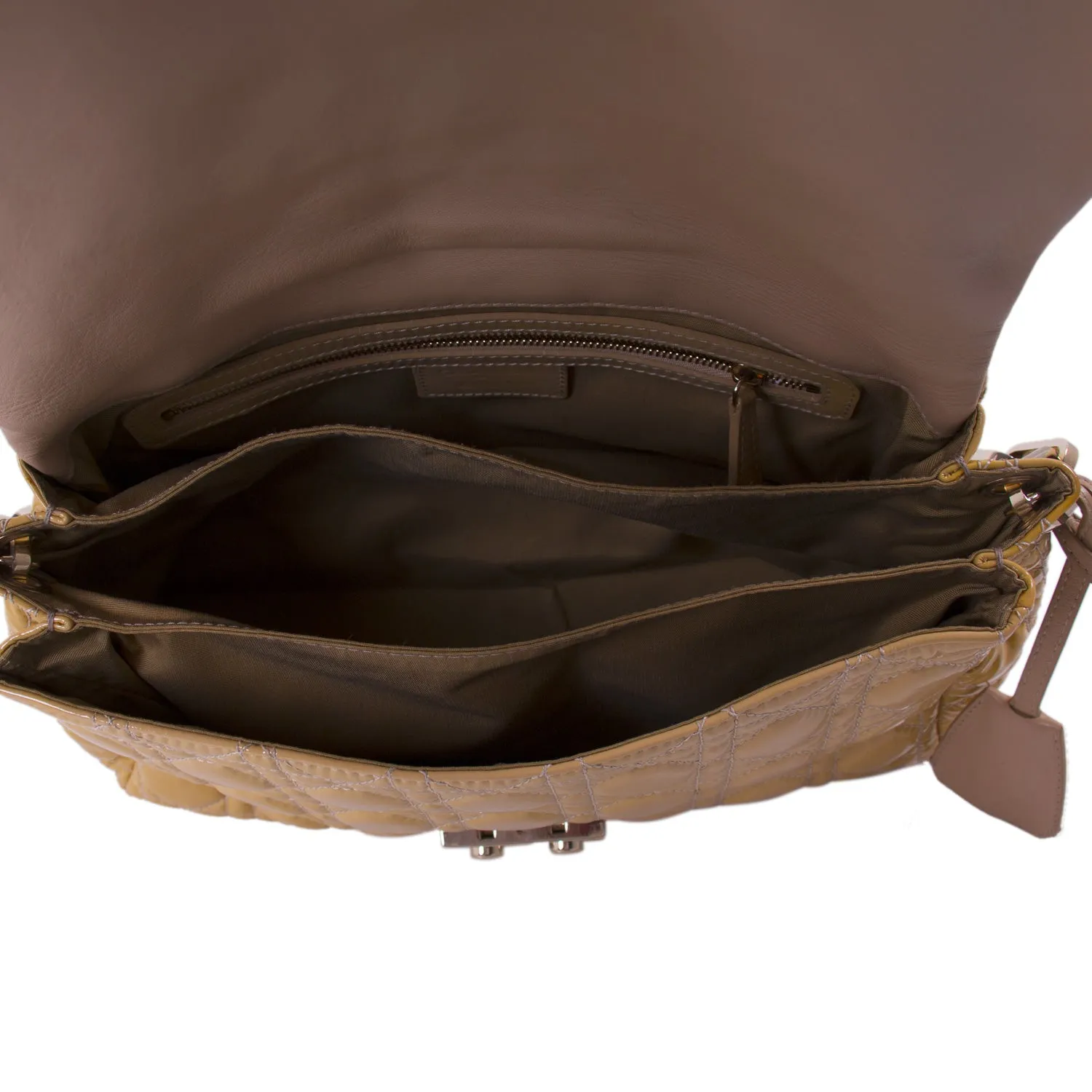 Christian Dior Cannage New Lock Flap Bag