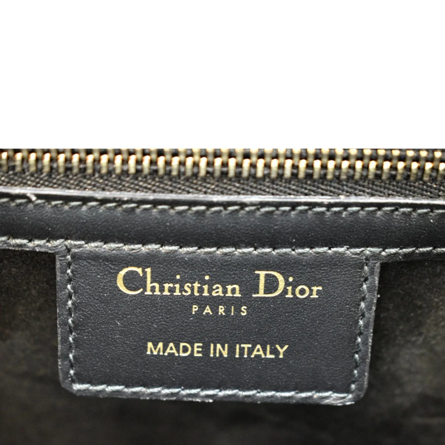 CHRISTIAN DIOR D Fence Calfskin Leather Saddle Bag Black - Hot Deals