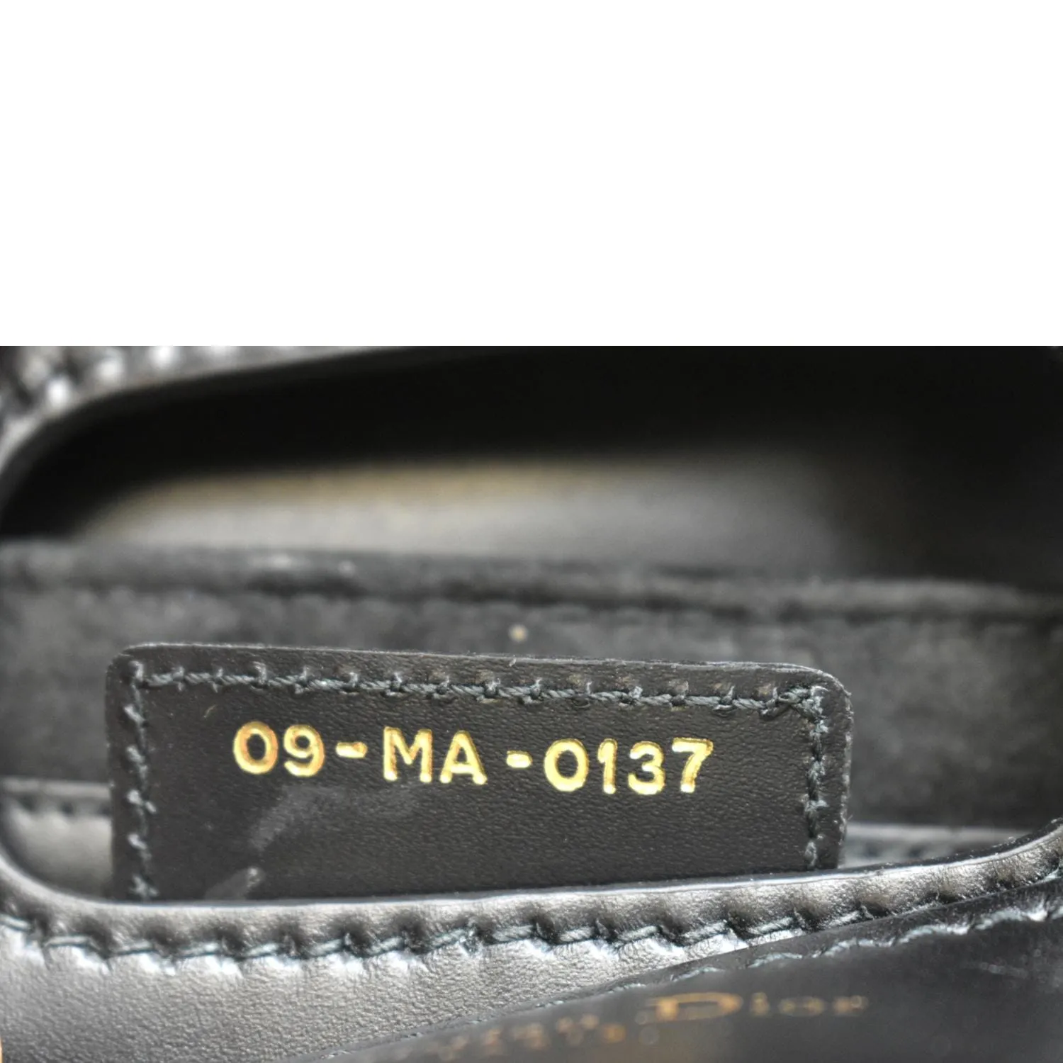 CHRISTIAN DIOR D Fence Calfskin Leather Saddle Bag Black - Hot Deals