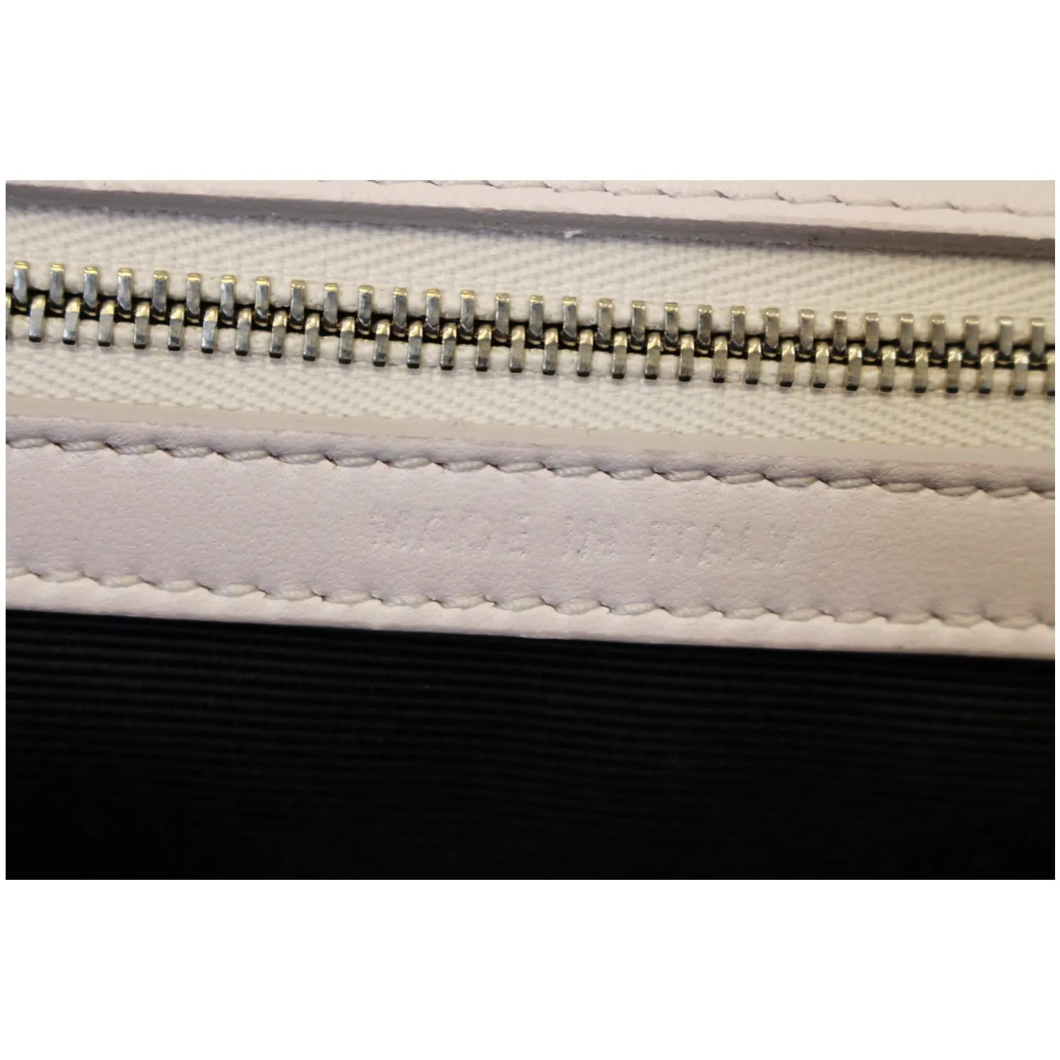 Christian Dior Diorama Flap Leather Medium Shoulder Bag White