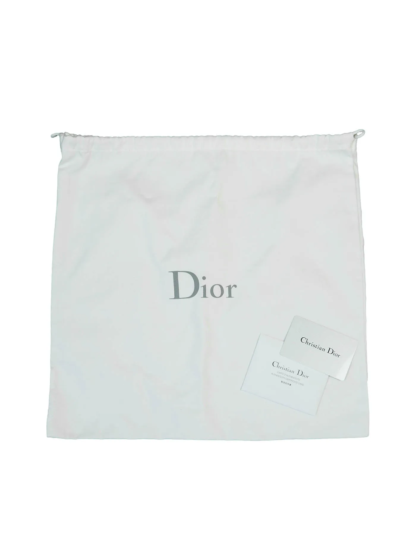 Christian Dior Silver Micro-Cannage Medium Diorama Flap Bag