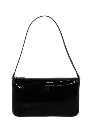 Christian Louboutin Loubila Shoulder Patent in Black/Loubi | In-Store Only