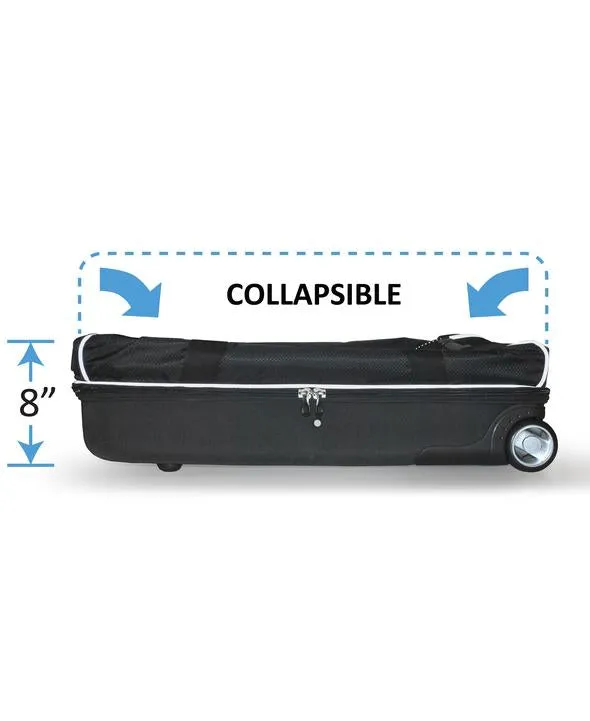 CLEARANCE - Ecogear 28in Wheeled Duffel Bag With Garment Rack - 2 Color Options