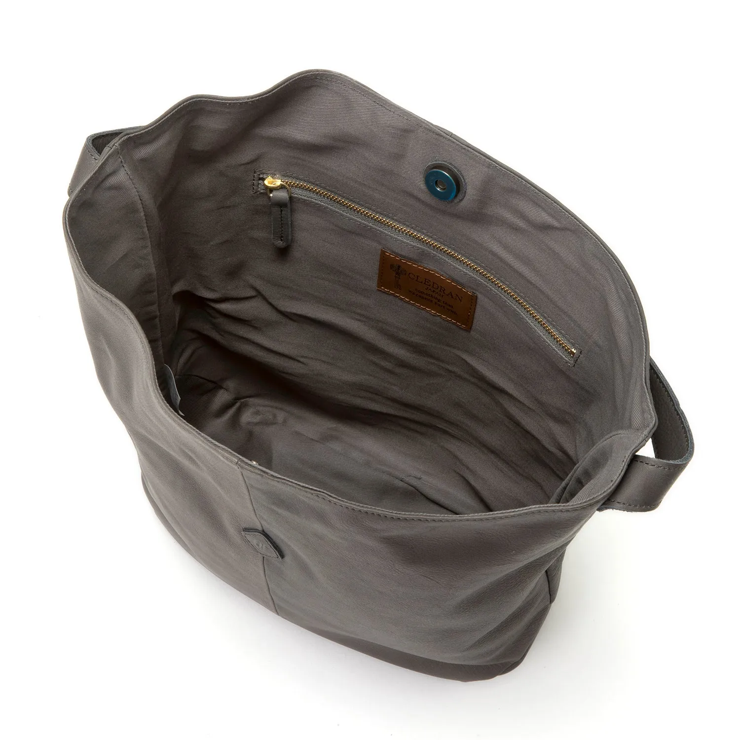 CLEDRAN | クレドラン　GALE LEATHER HALF SHOULDER