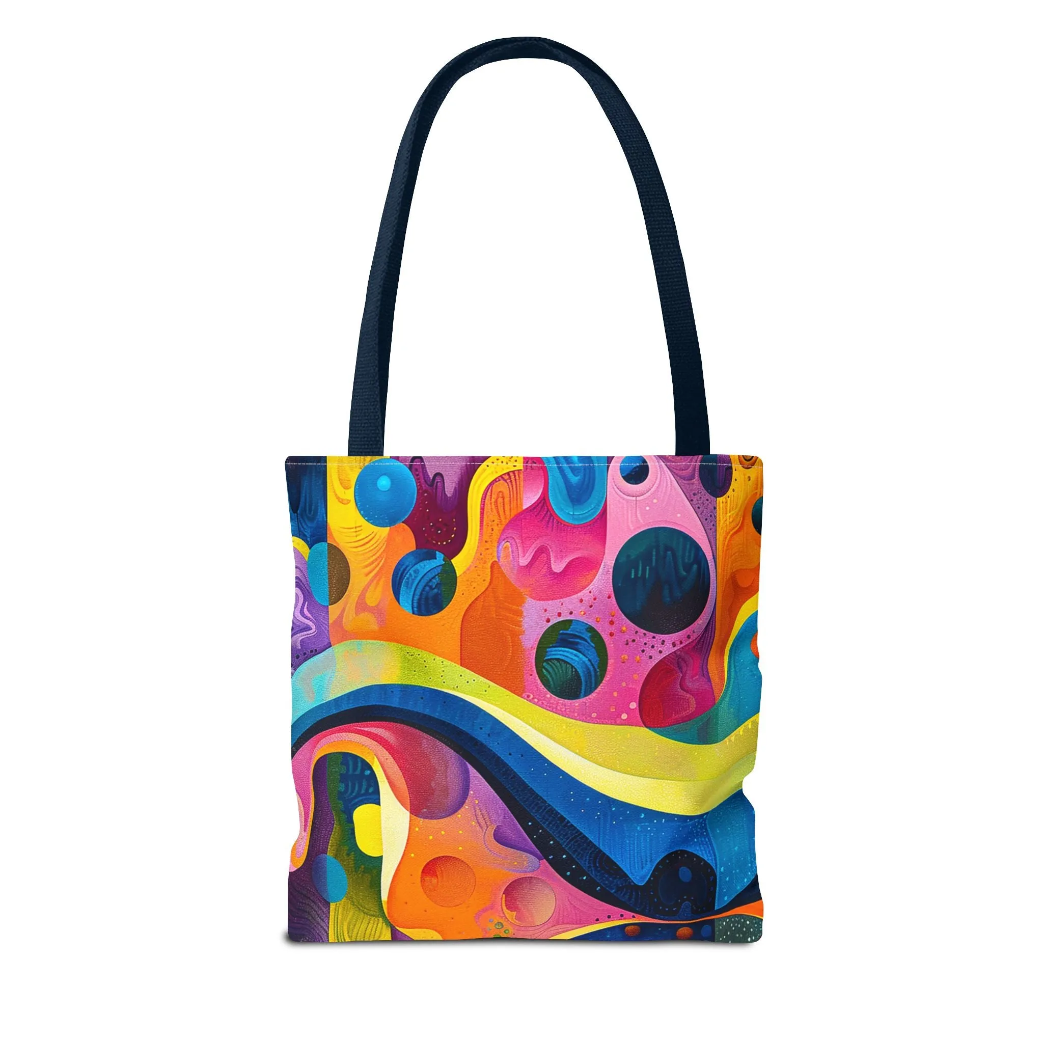 Color Wave Tote Bag - Bold, Artistic, and Full of Life--Carry the Color Wave! Available in 3 sizes.