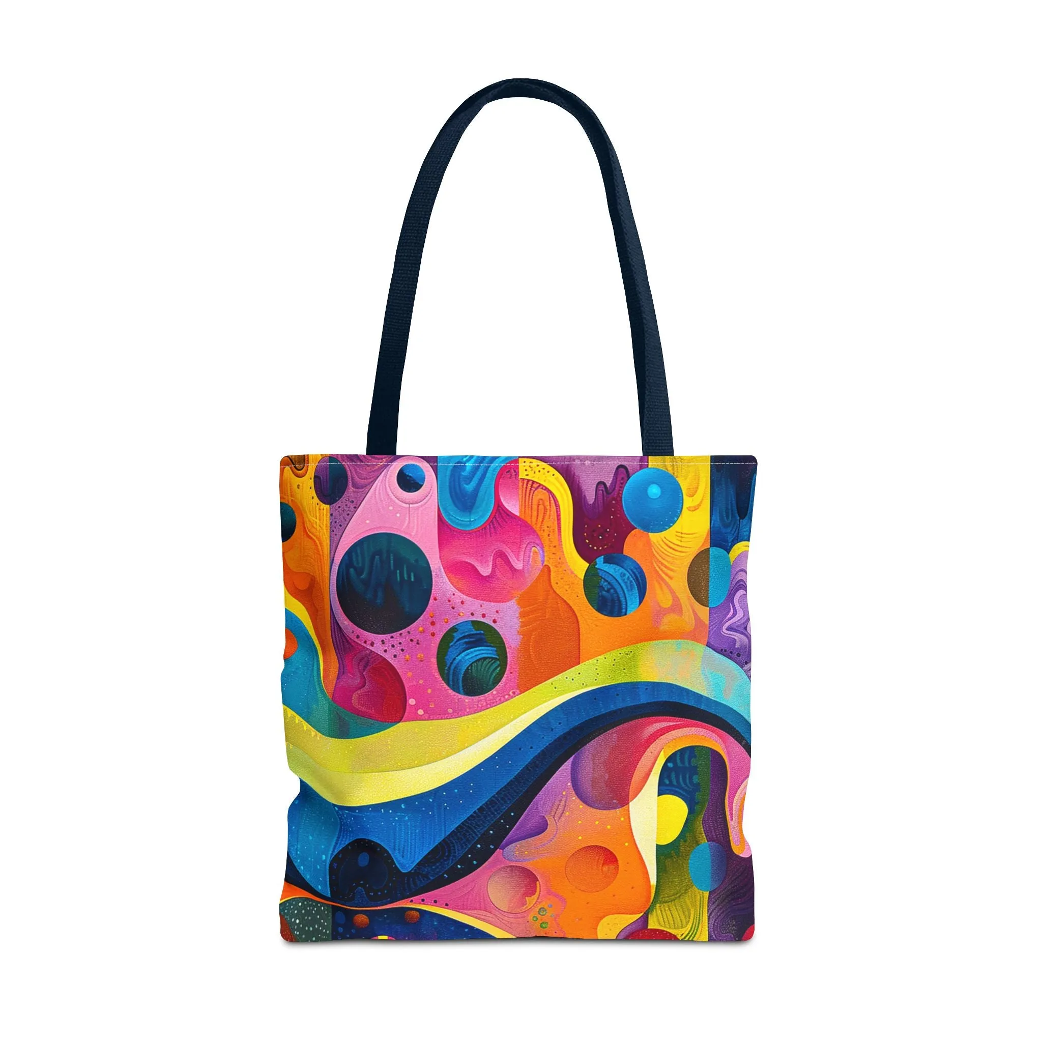 Color Wave Tote Bag - Bold, Artistic, and Full of Life--Carry the Color Wave! Available in 3 sizes.
