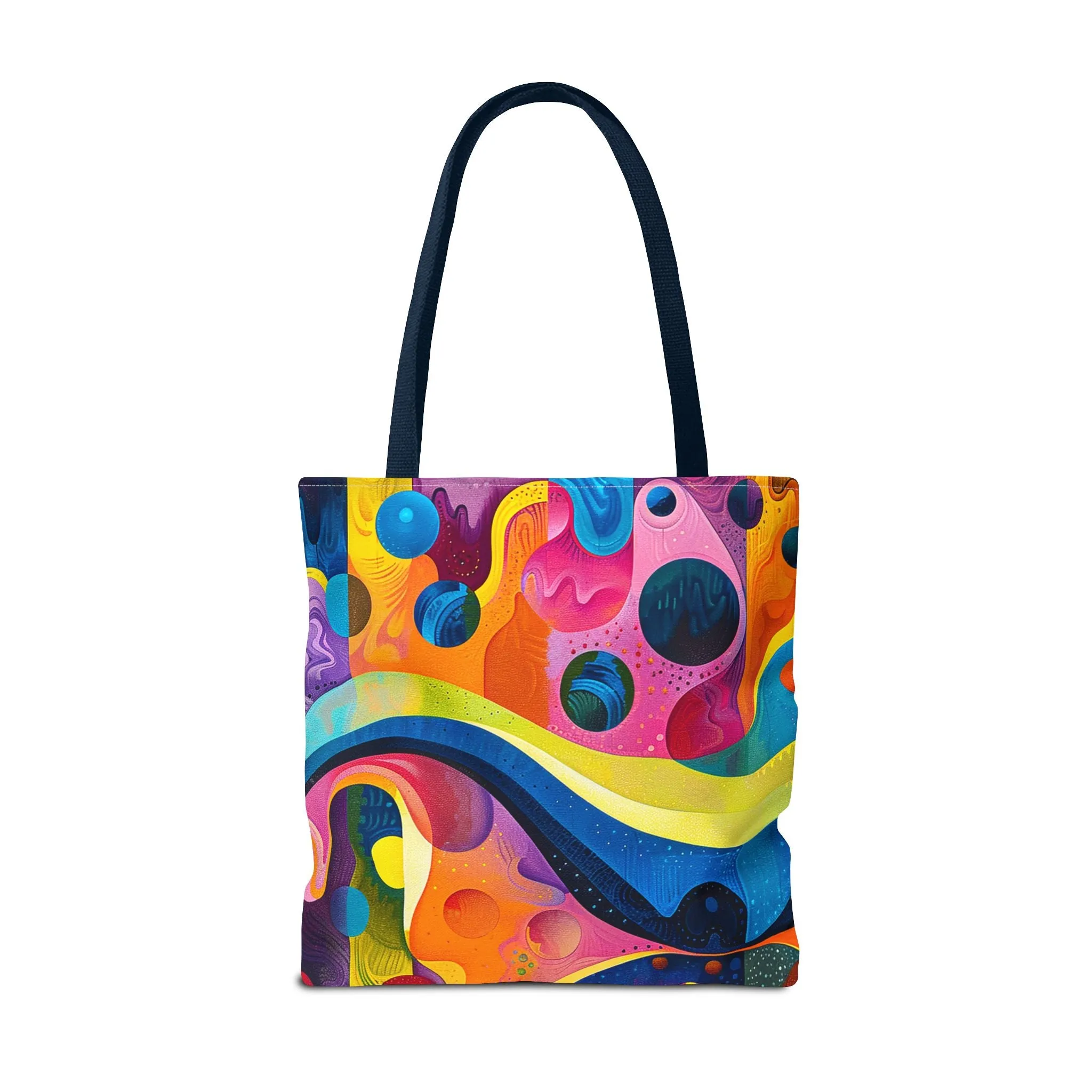 Color Wave Tote Bag - Bold, Artistic, and Full of Life--Carry the Color Wave! Available in 3 sizes.