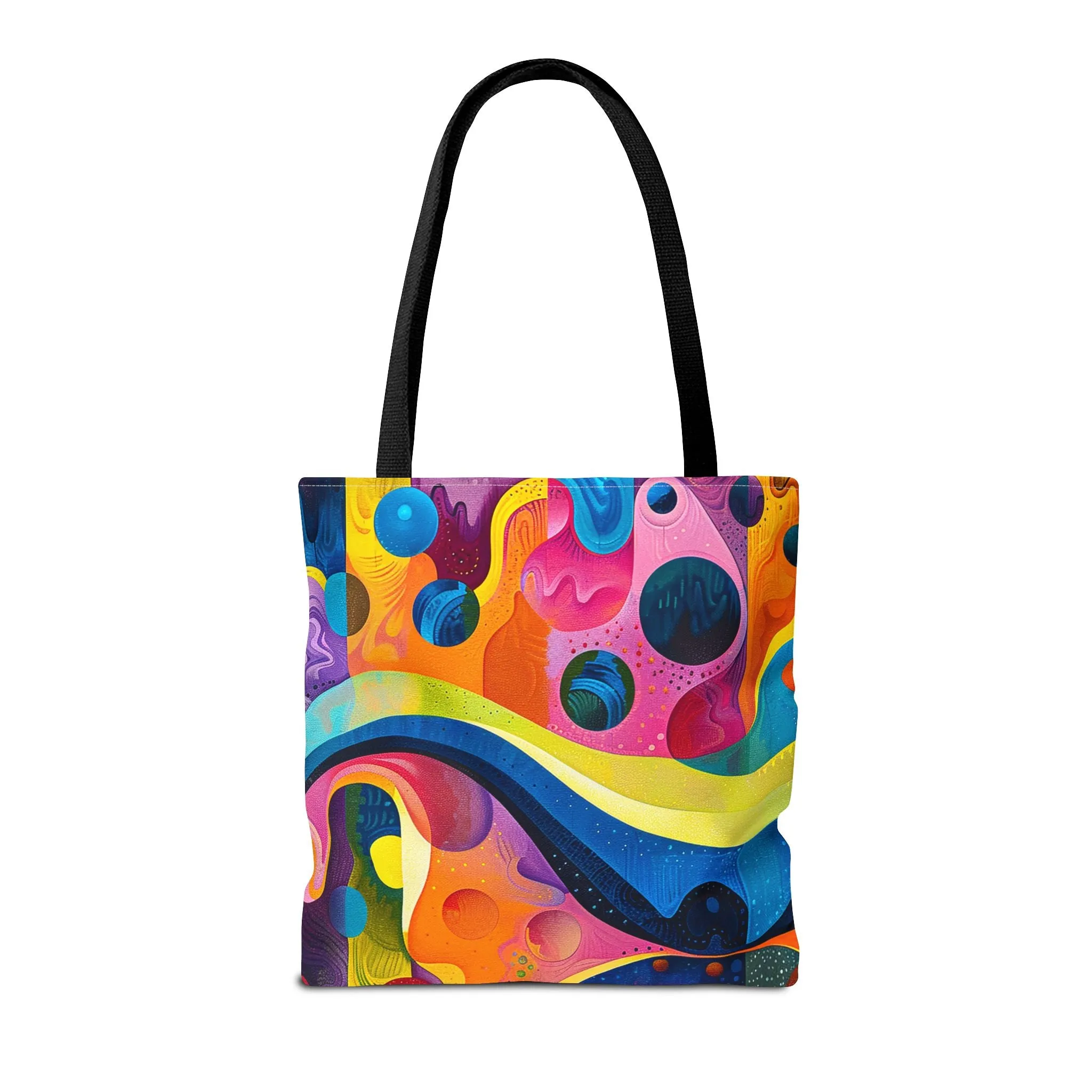 Color Wave Tote Bag - Bold, Artistic, and Full of Life--Carry the Color Wave! Available in 3 sizes.
