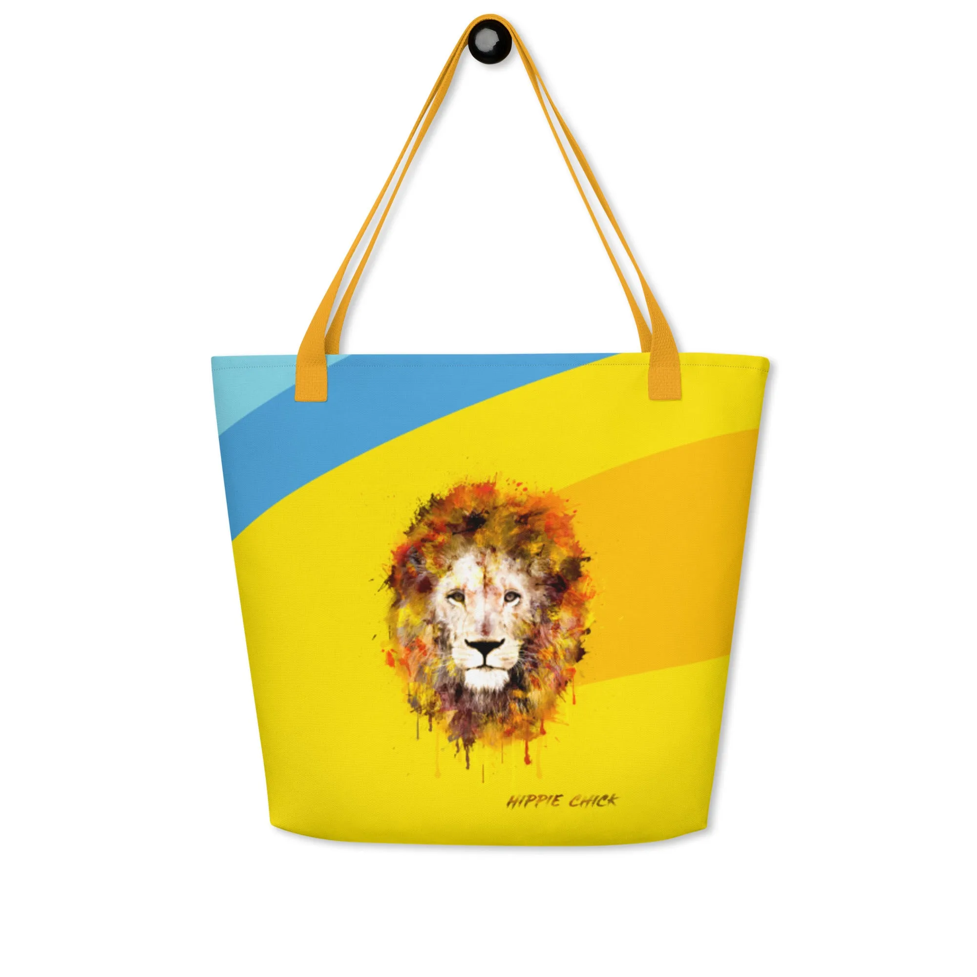 Color Waves Tote Bag