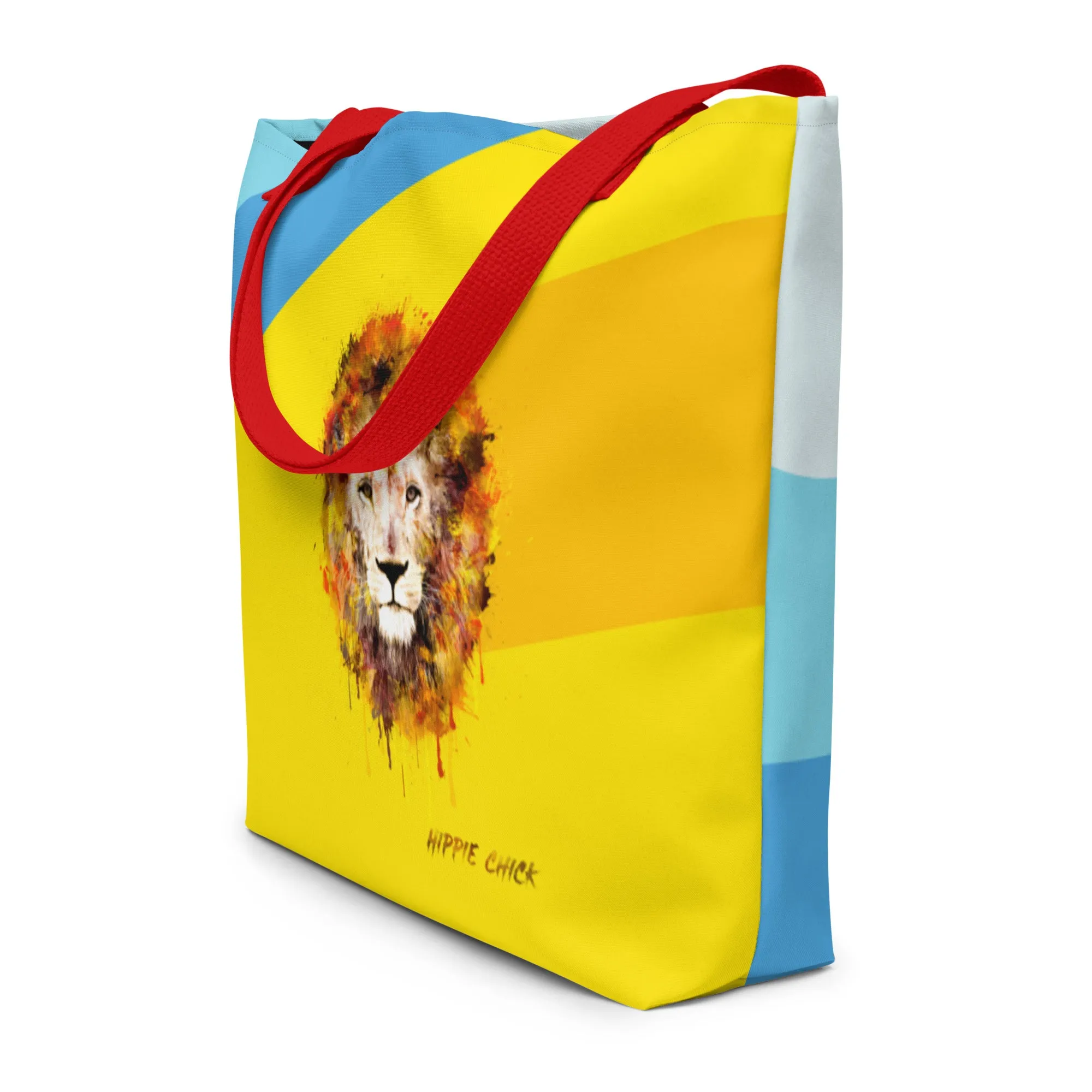 Color Waves Tote Bag