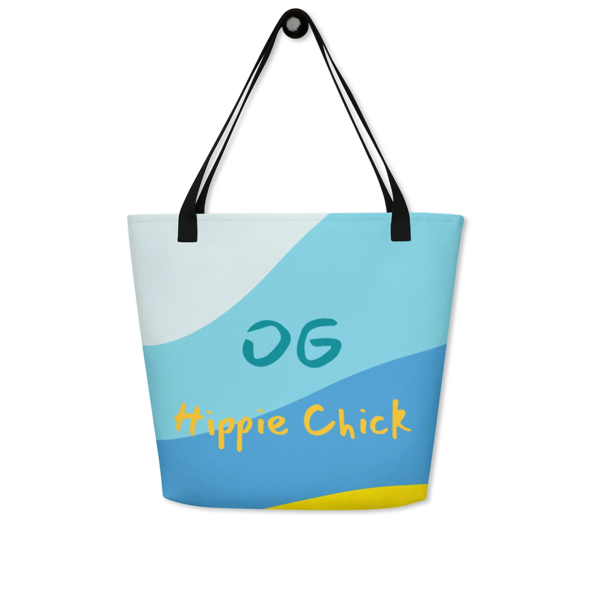 Color Waves Tote Bag
