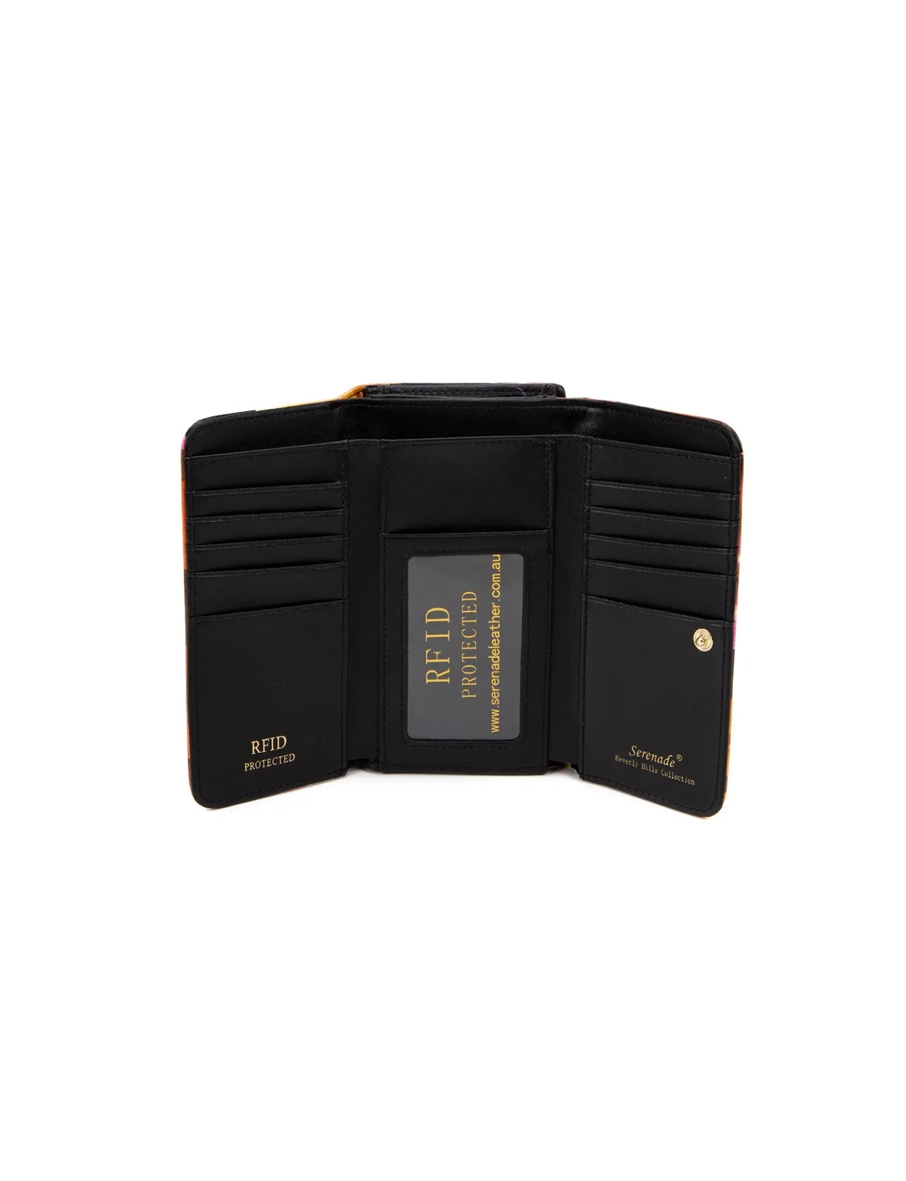 CORDELIA MEDIUM PATENT LEATHER WALLET WITH RFID- WSN9902