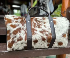 Cowhide Duffel Bag