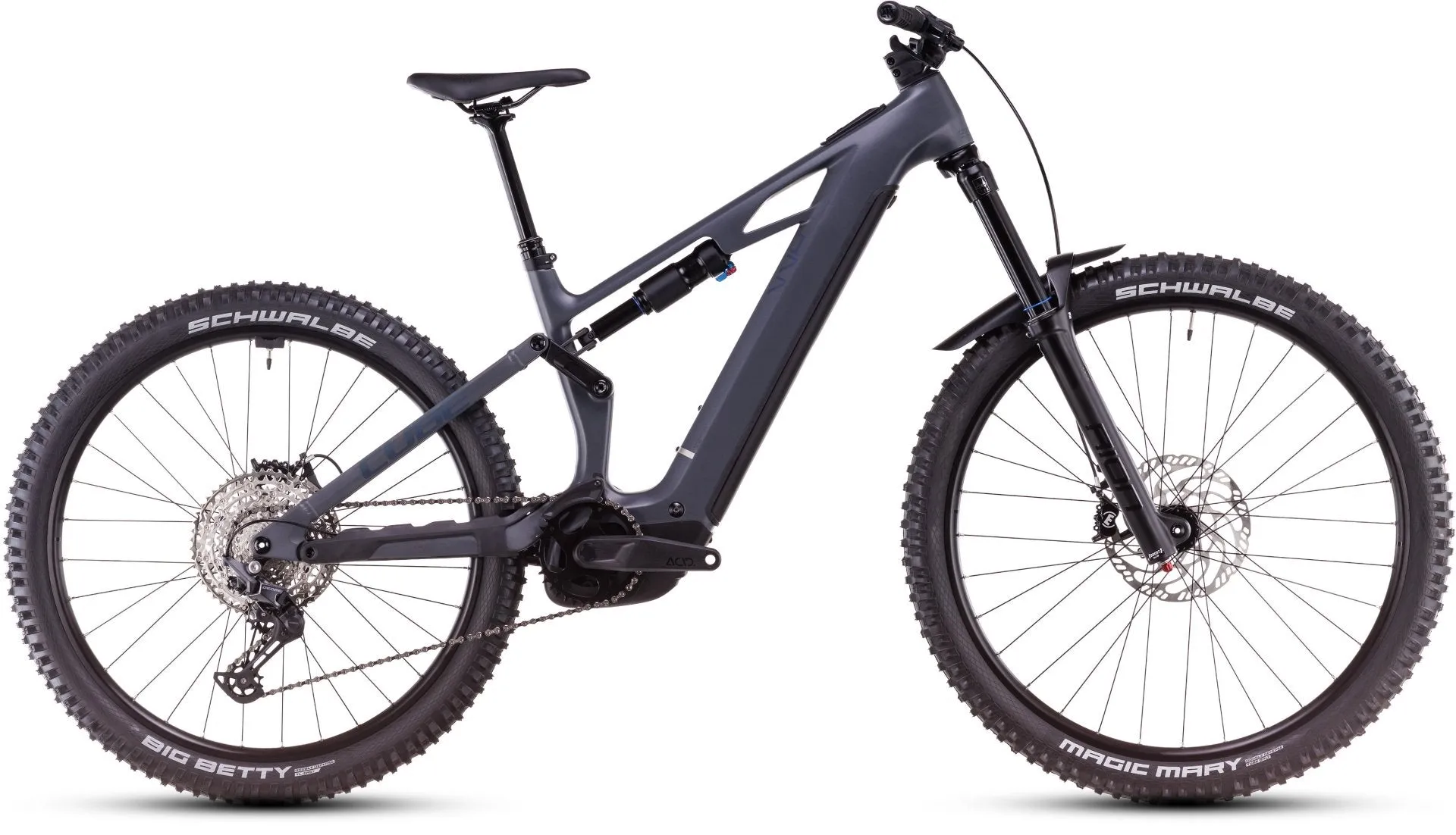 Cube Stereo One77 HPC Race 800 Electric Full Suspension Mountain Bike 2025 - Slap Grey