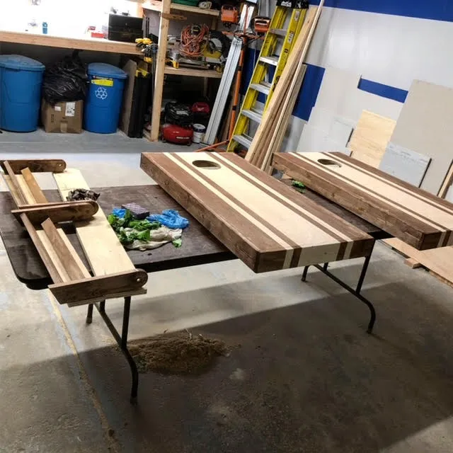 Custom Cornhole Set
