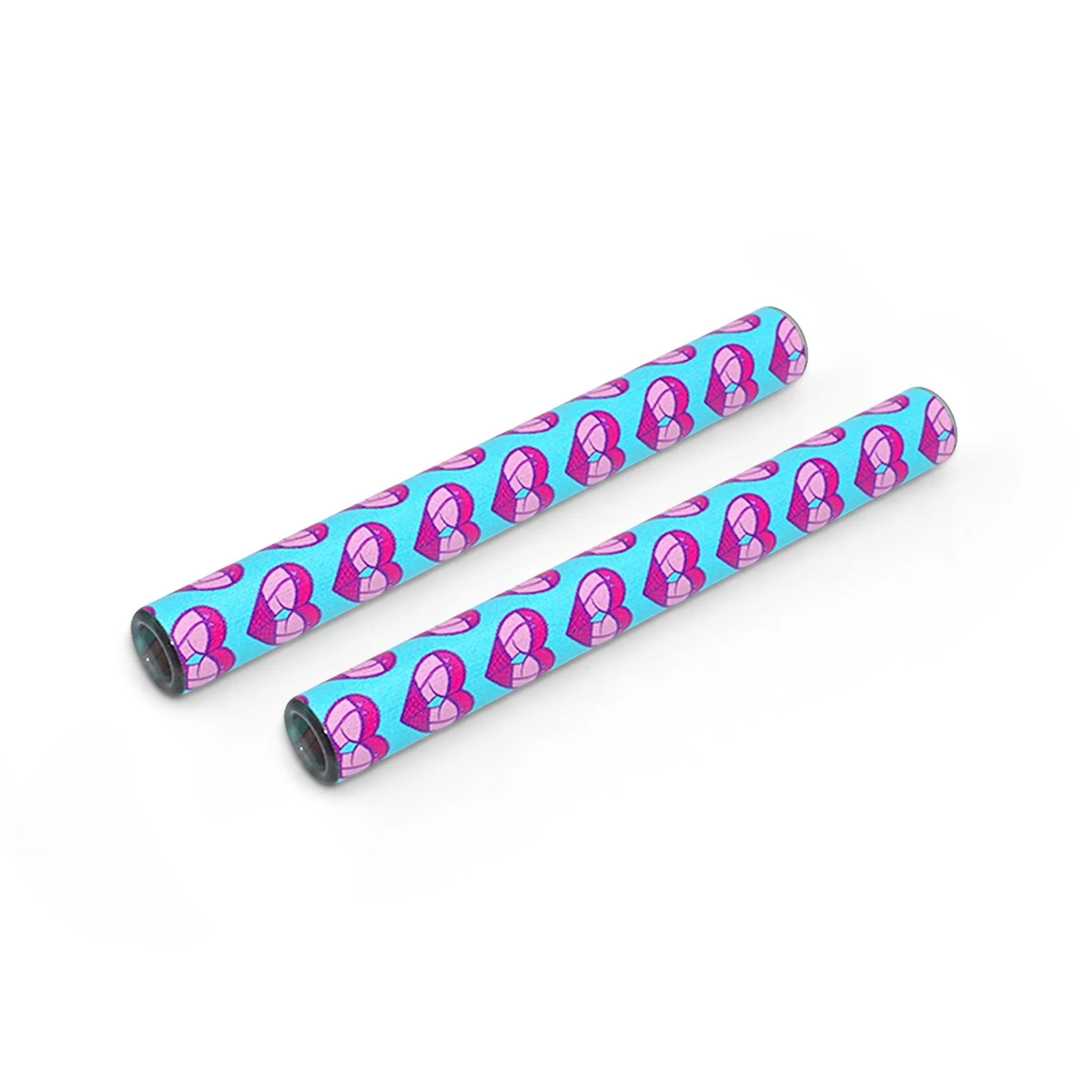 Custom Glass Chillum Pipe