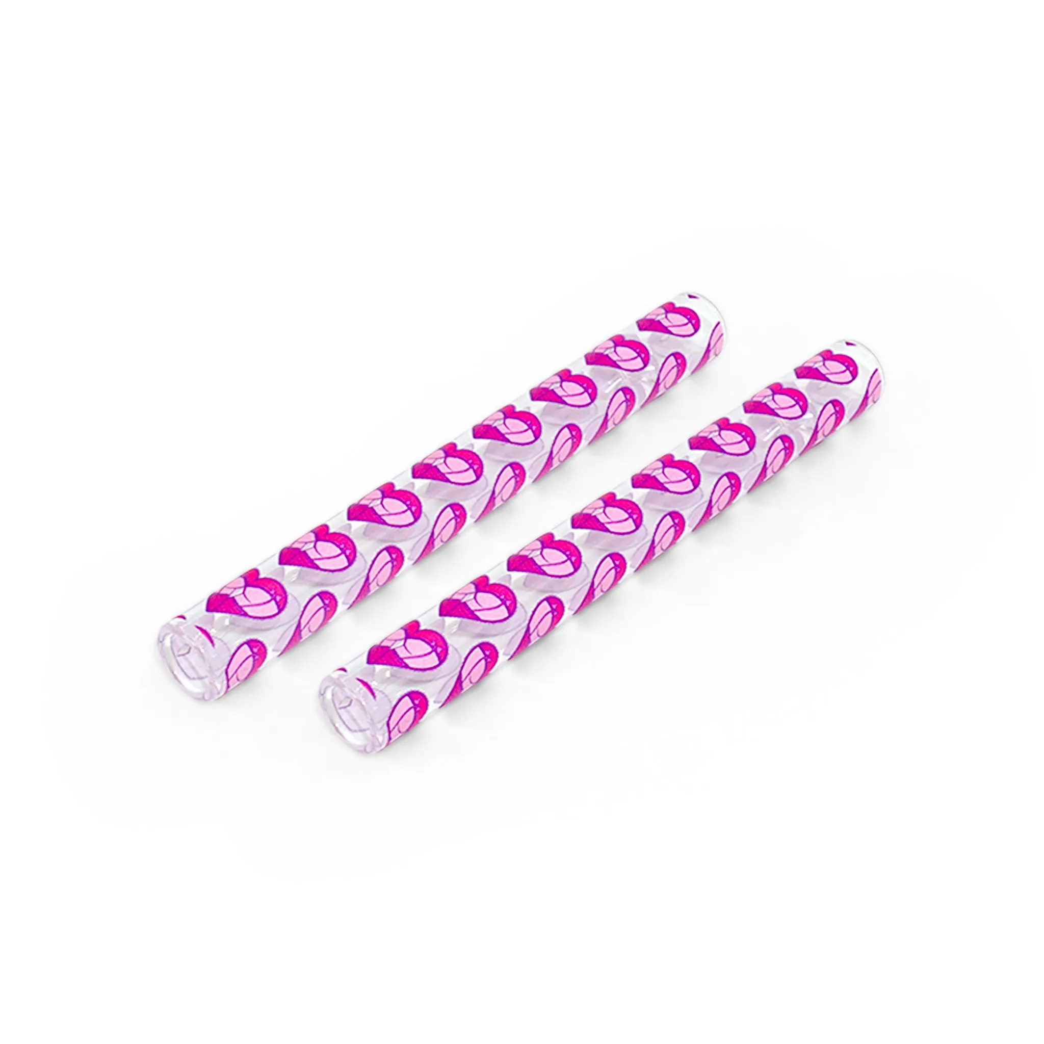 Custom Glass Chillum Pipe
