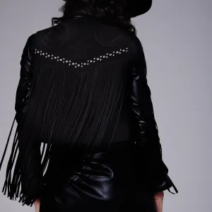 Cya Later Fringe Vest