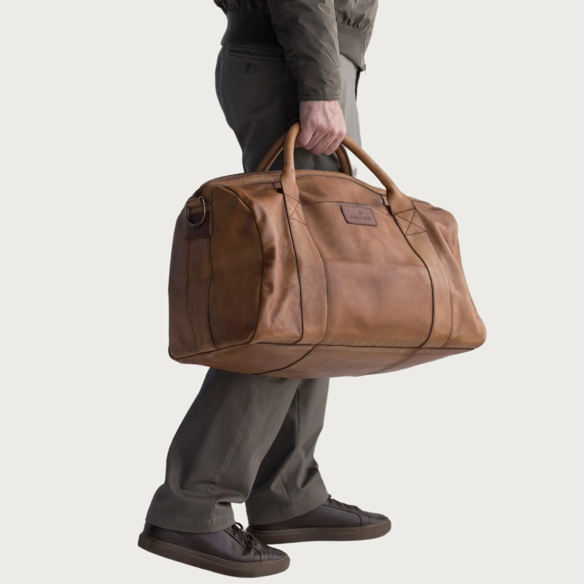 Dakota Leather Duffel Bag