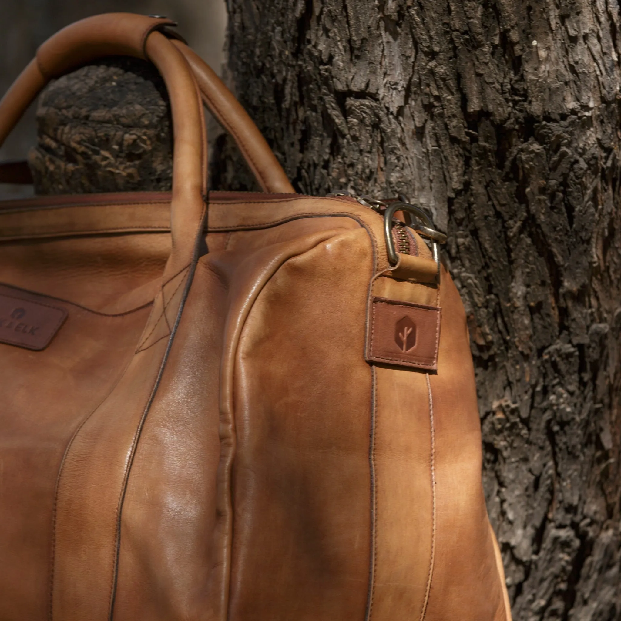 Dakota Leather Duffel Bag
