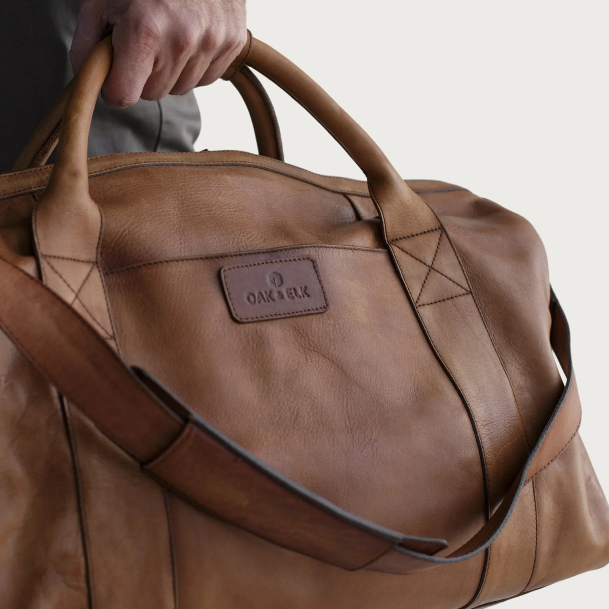 Dakota Leather Duffel Bag