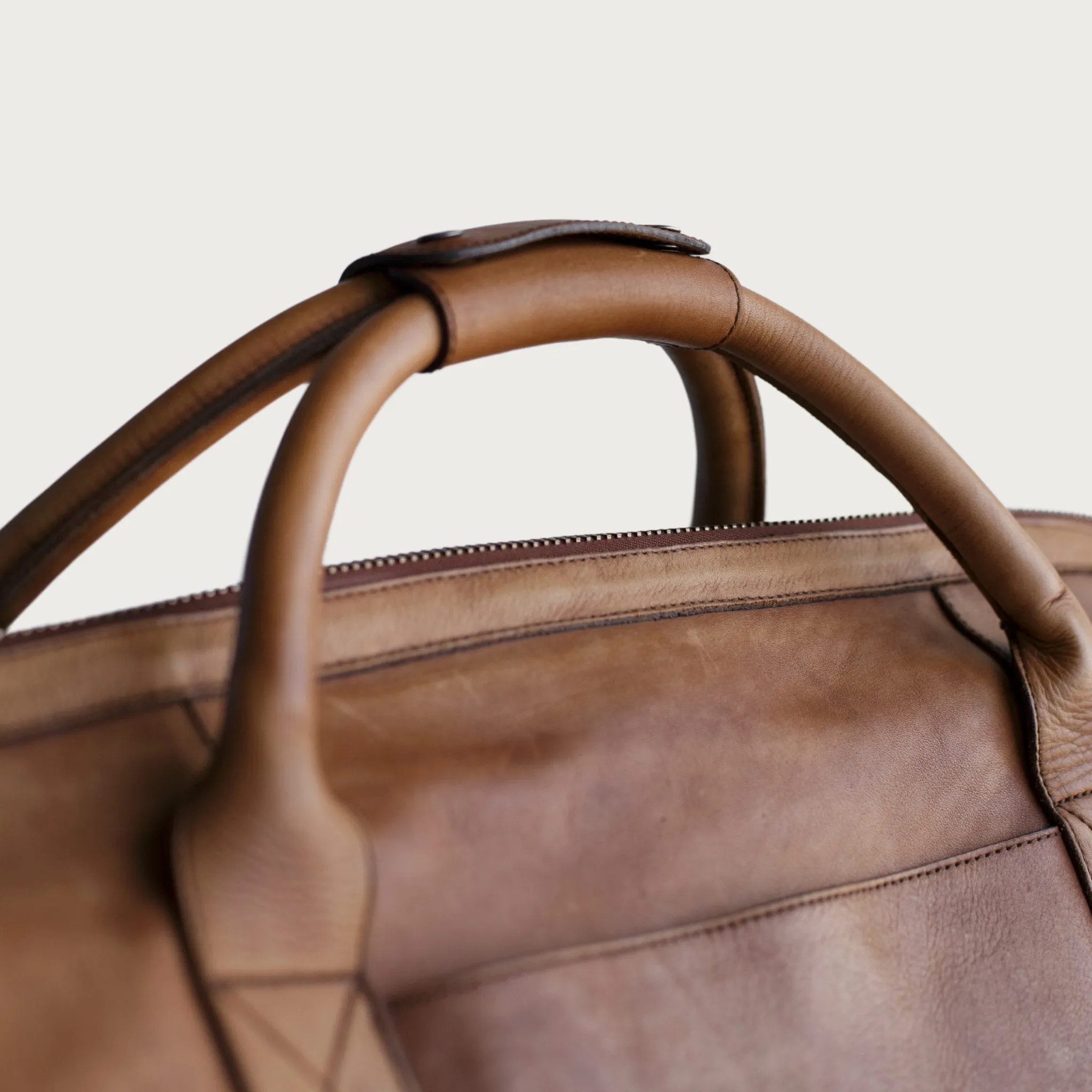 Dakota Leather Duffel Bag