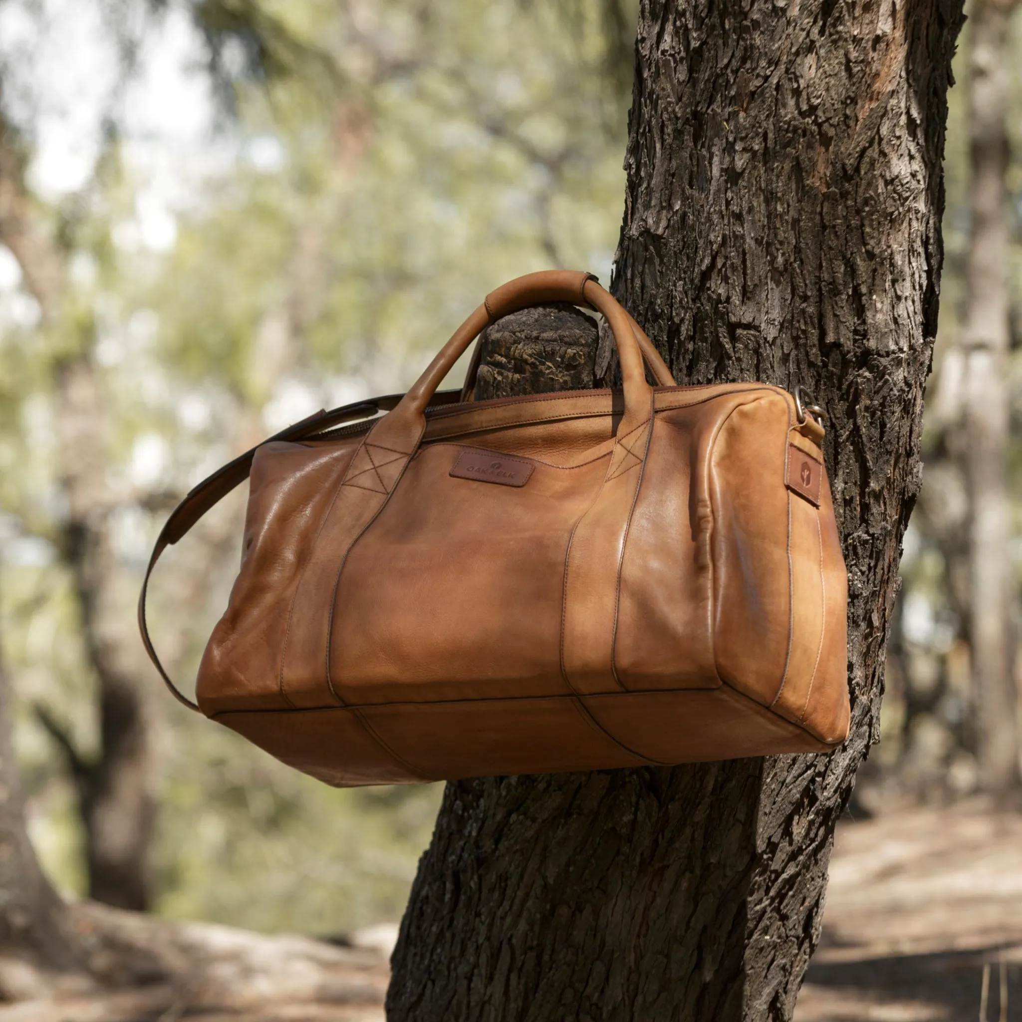 Dakota Leather Duffel Bag