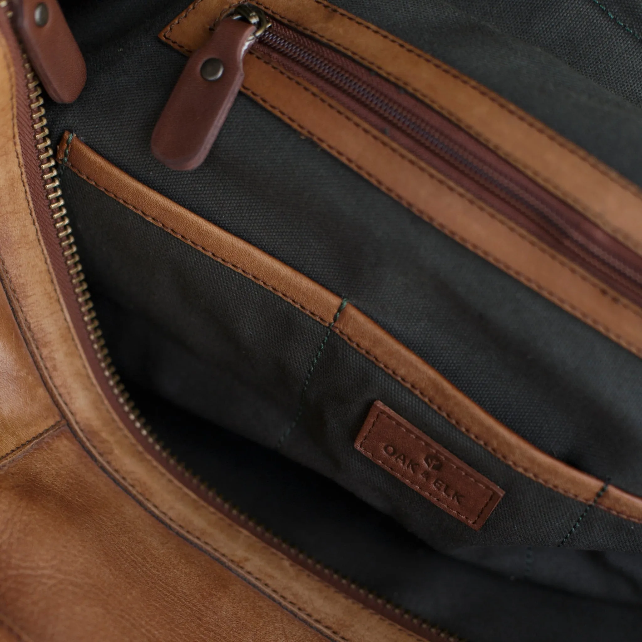 Dakota Leather Duffel Bag