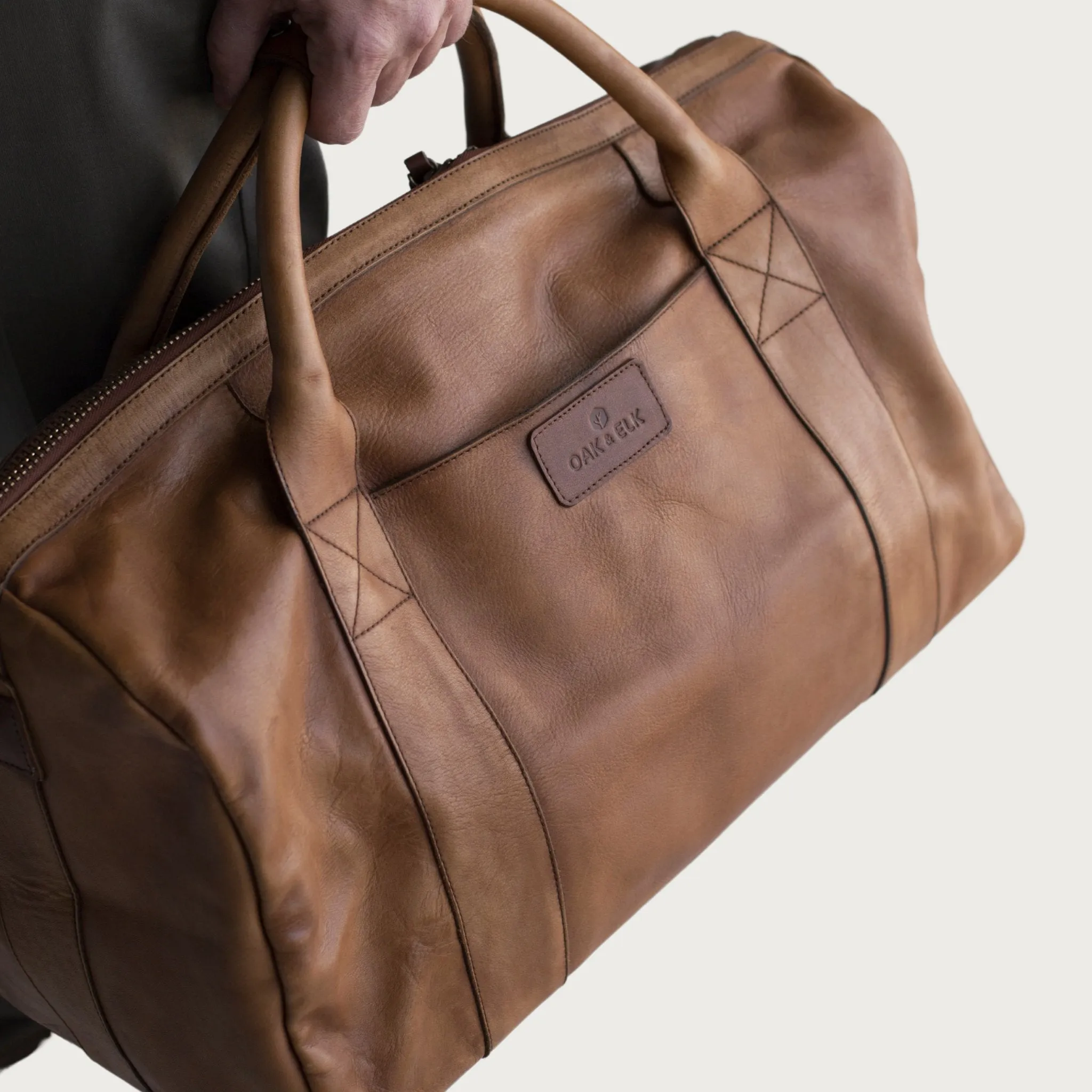 Dakota Leather Duffel Bag