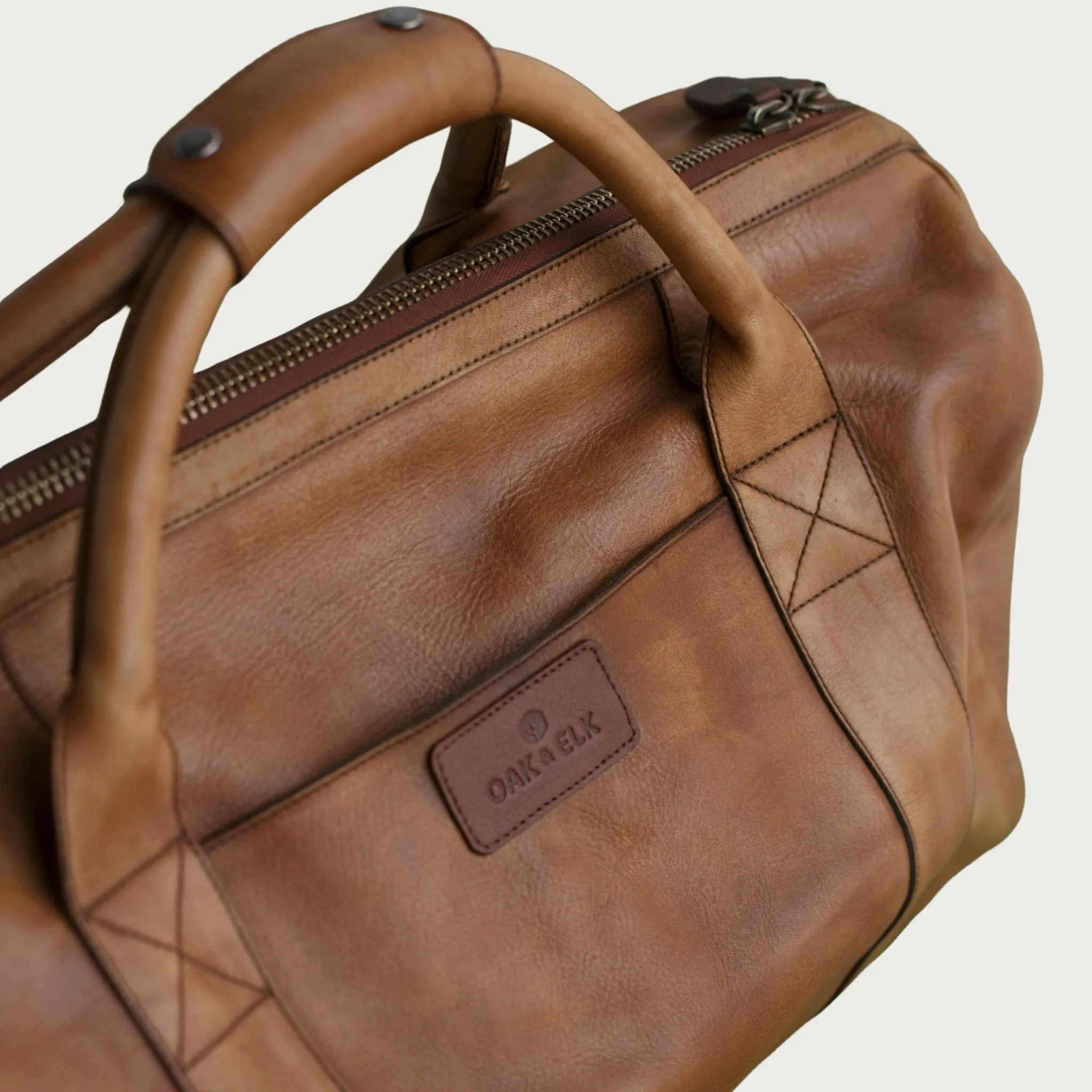 Dakota Leather Duffel Bag