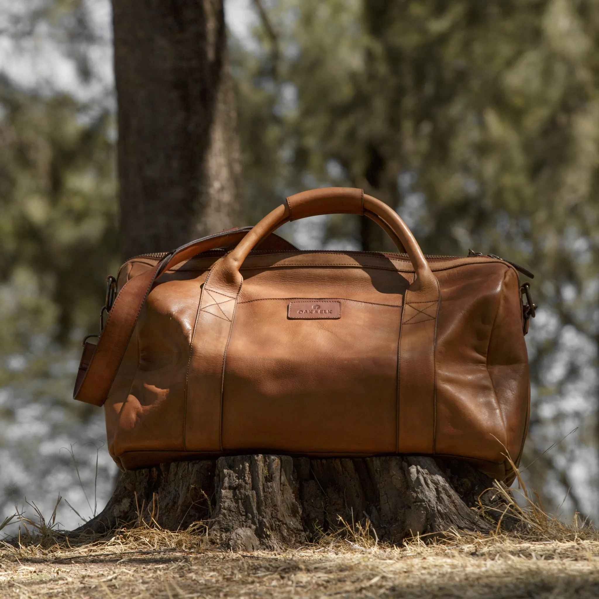Dakota Leather Duffel Bag